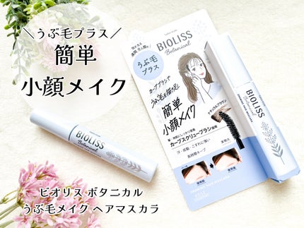 SS ビオリス ボタニカル うぶ毛メイク ヘアマスカラ/SSビオリス/その他スタイリングを使ったクチコミ(1枚目)