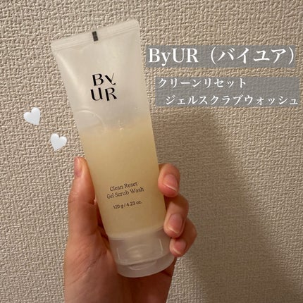 ByUR クリーンリセット ジェルスクラブウォッシュのクチコミ「❥·・ 
▷ ByUR(バイユア)
クリーンリセット ジェルスクラブウォッシュ
¥1,680.....」(1枚目)