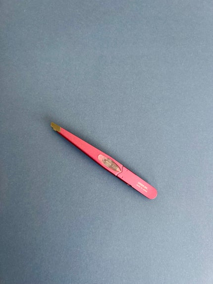 驚きの毛抜き(先斜めタイプ)/グリーンベル/毛抜きを使ったクチコミ(5枚目)