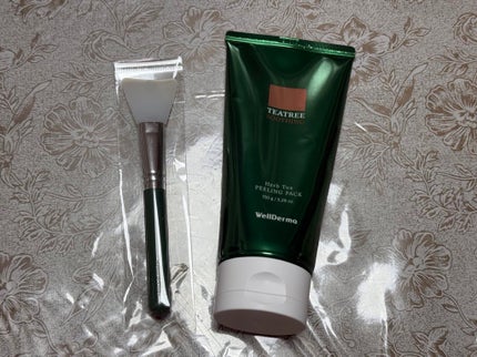 ティーツリーハーブピーリングパック/WellDerma/洗い流すパック・マスクを使ったクチコミ(1枚目)