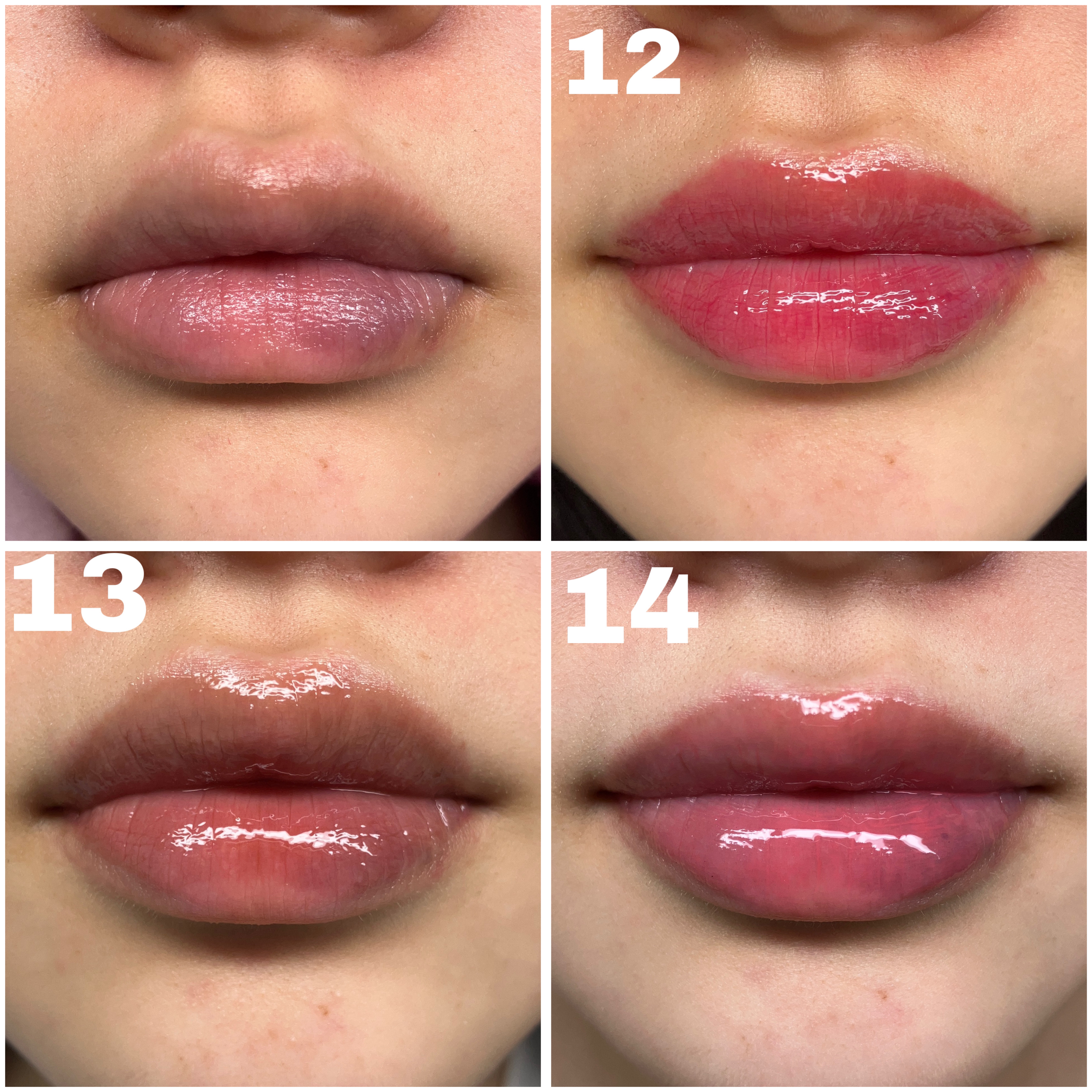 ジューシーベリープランピングリップオイル/TOCOBO/リップグロスを使ったクチコミ（3枚目）