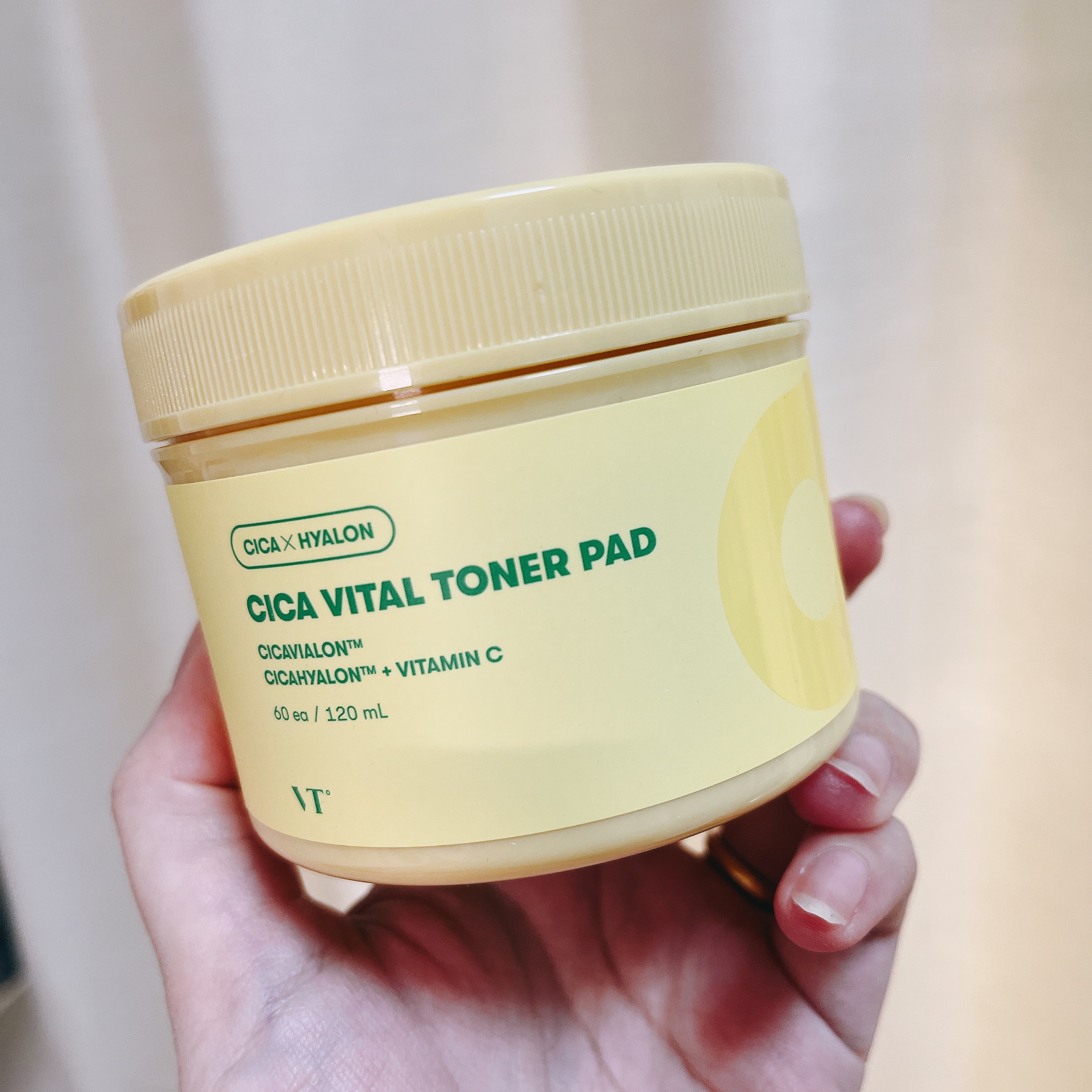 CICA バイタルトナーパット/VT/トナーパッドを使ったクチコミ（1枚目）