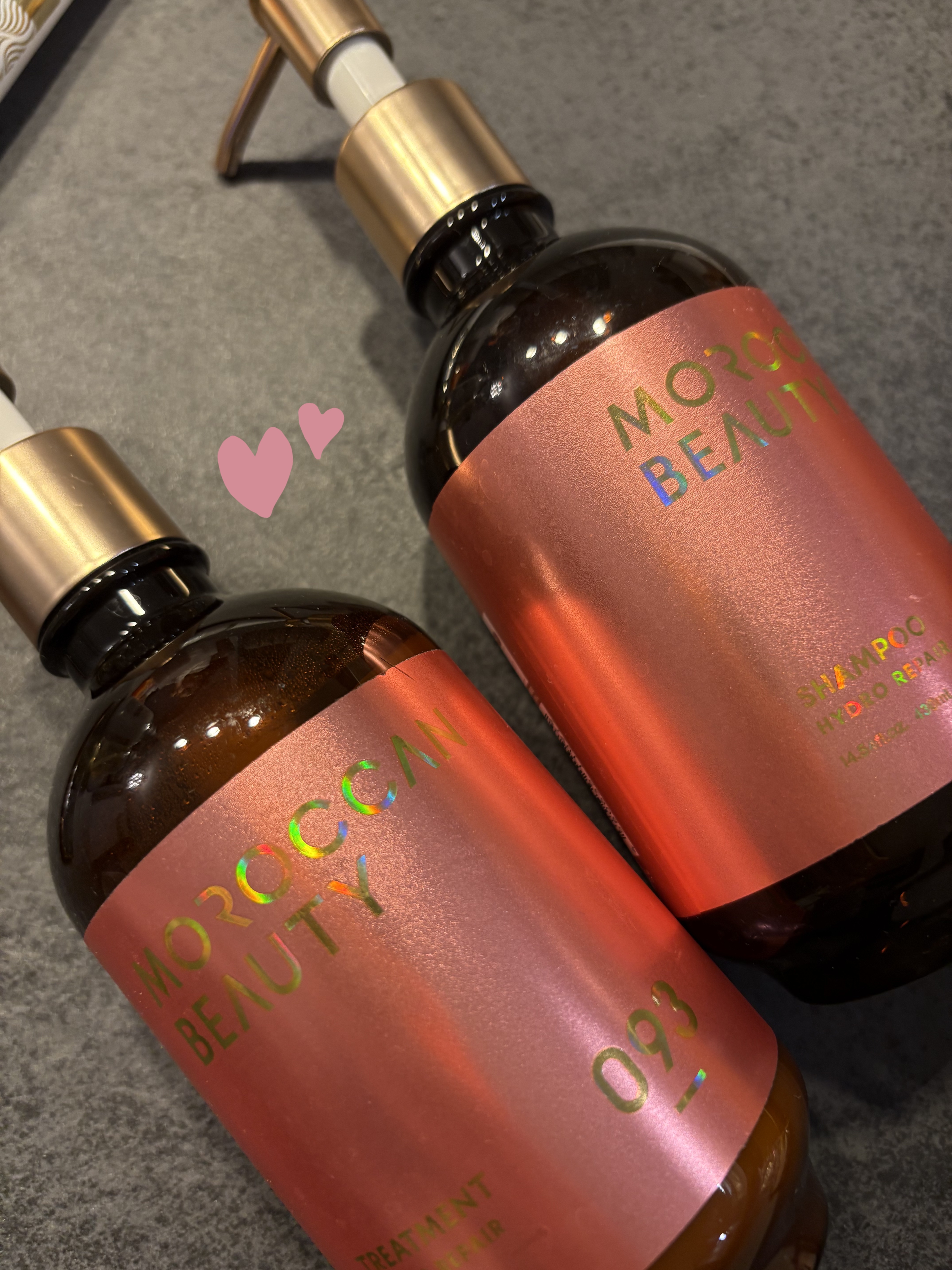 ハイドロリペア シャンプー／ヘアトリートメント/モロッカンビューティ/市販シャンプーを使ったクチコミ（1枚目）