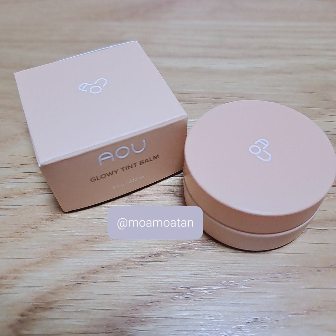 GLOWY TINT BALM/AOU/リップグロスを使ったクチコミ(4枚目)