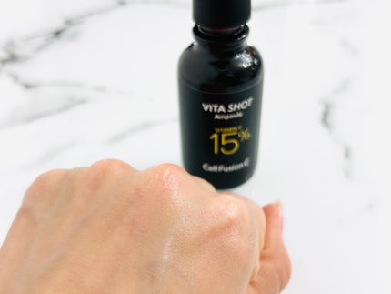 トーニングC ビタショットアンプル/Cell Fusion C(セルフュージョンシー)/美容液を使ったクチコミ(4枚目)