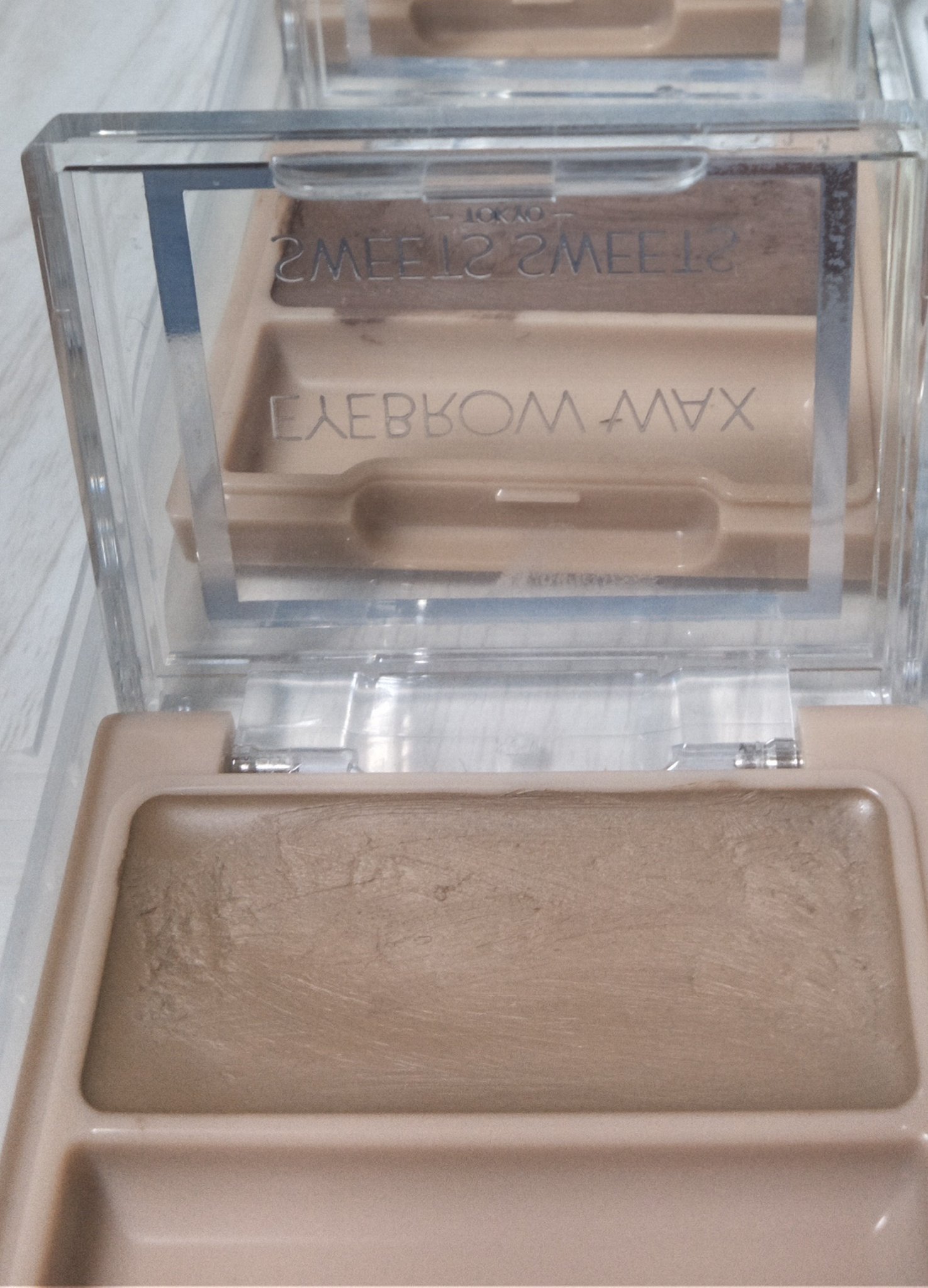 アイブロウワックス/スウィーツ スウィーツ/その他アイブロウを使ったクチコミ（3枚目）