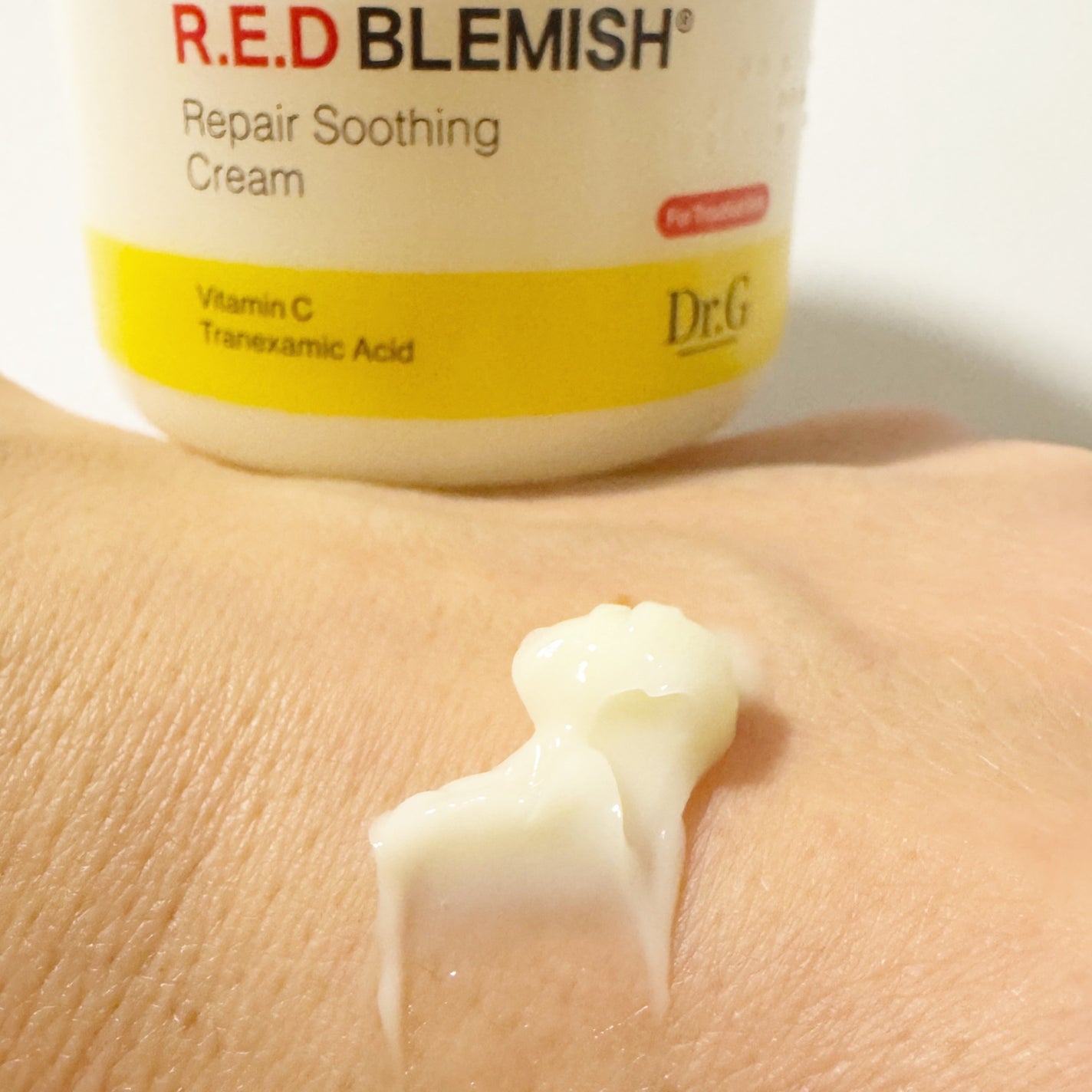 レッドブレミッシュ リペアスージングクリーム/Dr.G/フェイスクリームを使ったクチコミ(4枚目)
