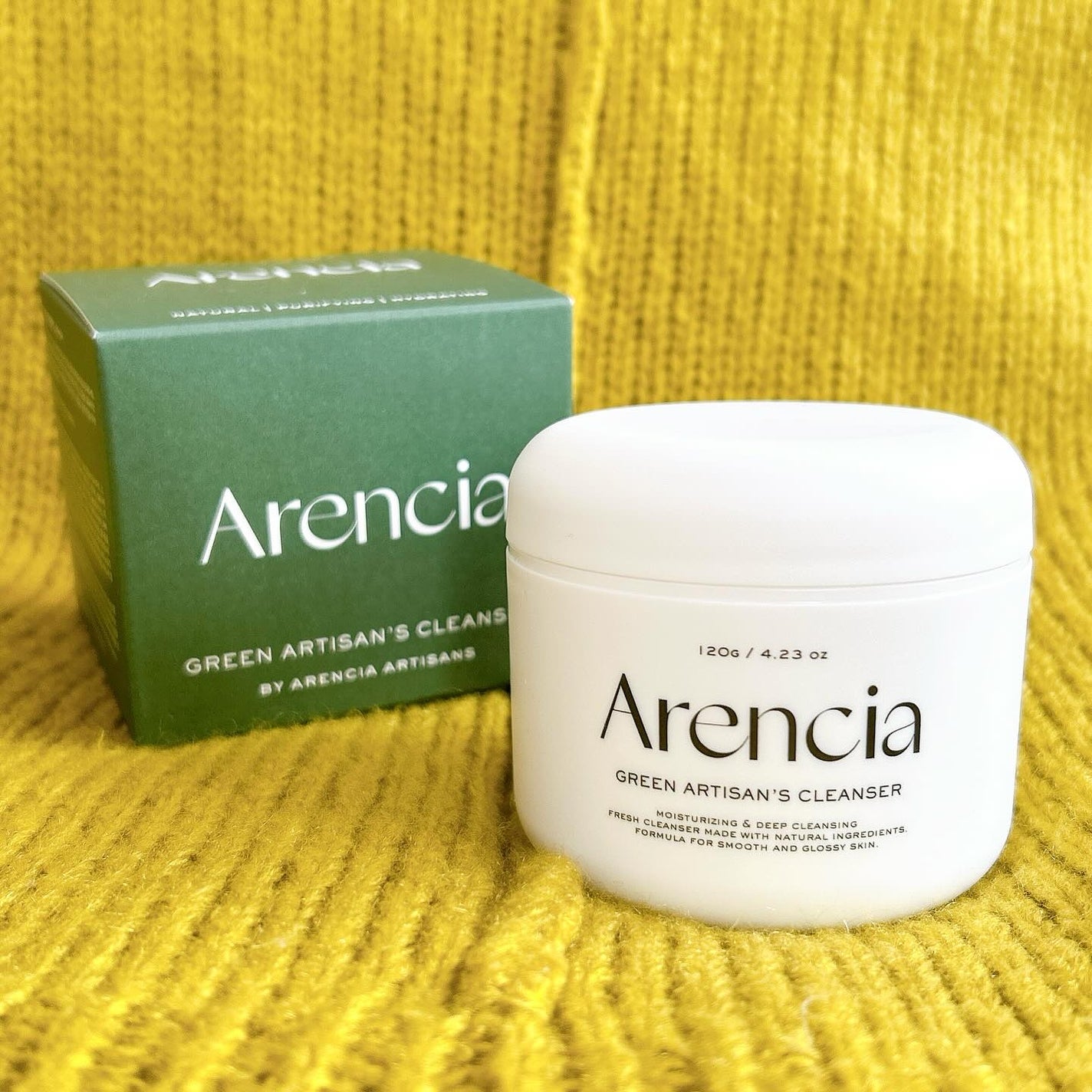 プレミアムもちソープ「グリーンアルティザン」/アレンシア/その他洗顔料を使ったクチコミ(1枚目)
