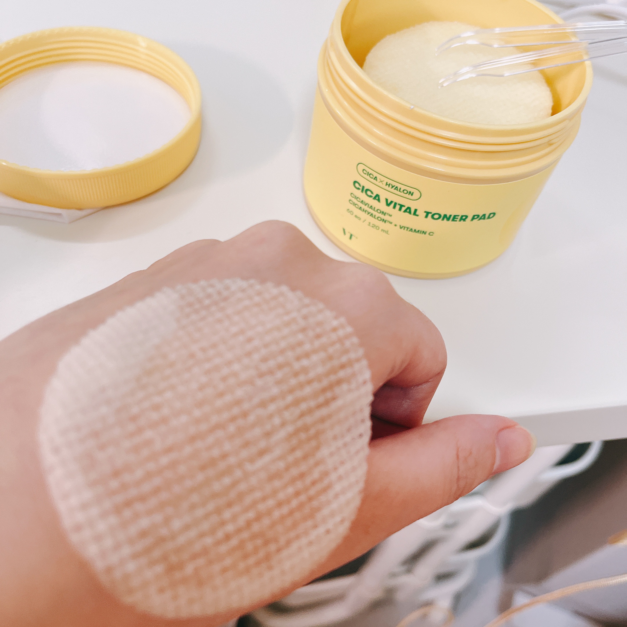 CICA バイタルトナーパット/VT/トナーパッドを使ったクチコミ（3枚目）