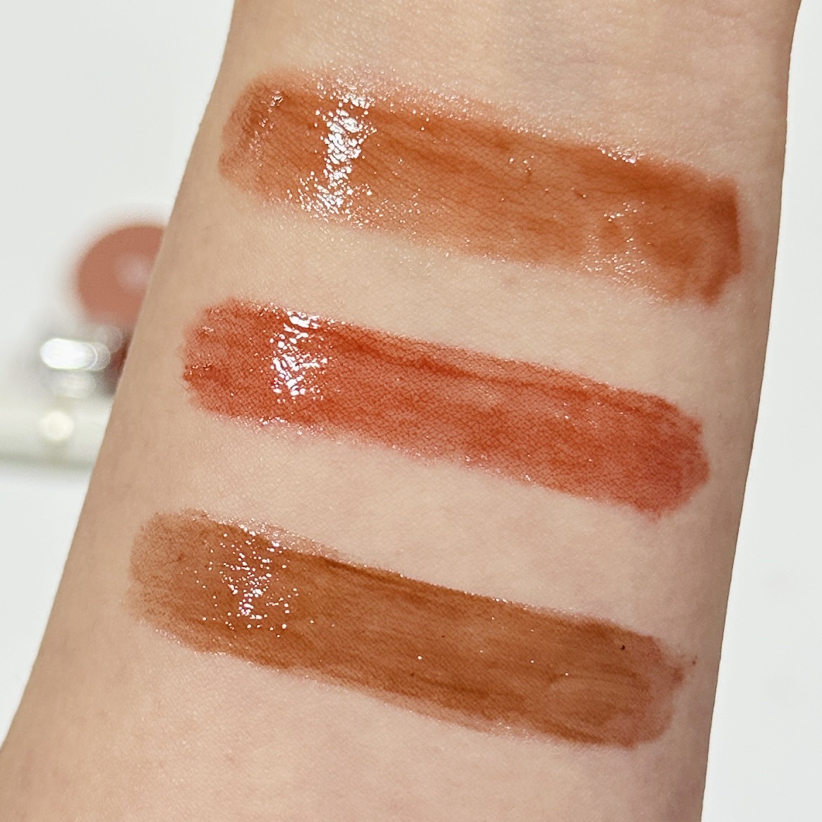 ムードインハンサーウォーターリキッドグロウ/hince/口紅を使ったクチコミ（3枚目）