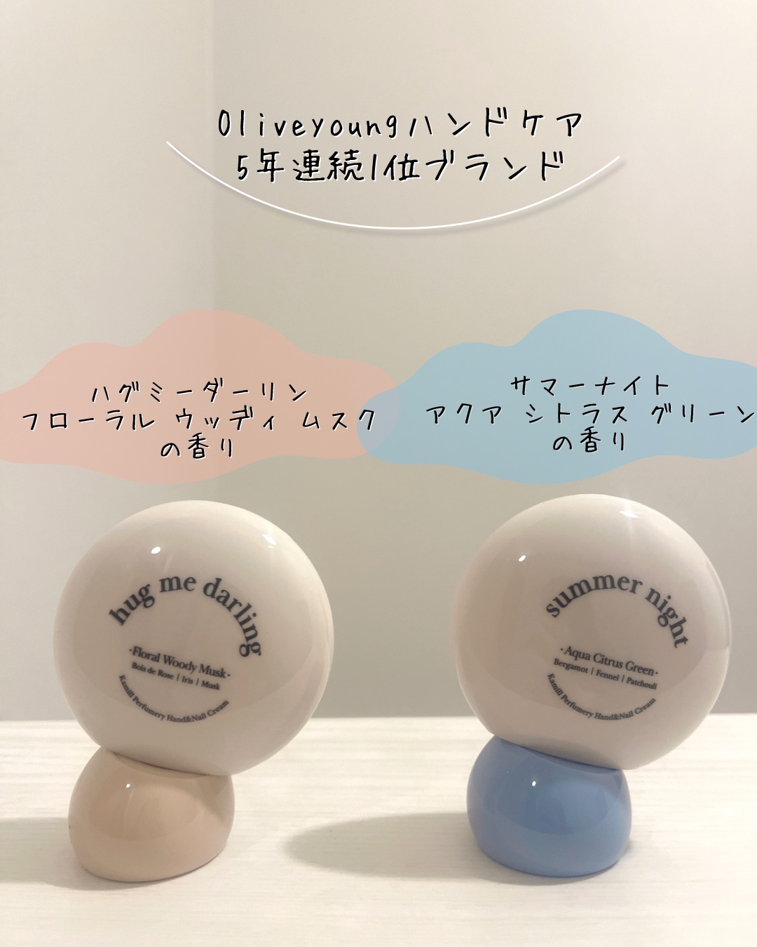 パフューマリー ハンド＆ネイルクリーム サマーナイト 50ml/カミール/ハンドクリームを使ったクチコミ（2枚目）