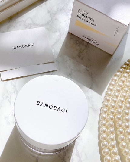 アルファラディアンスメラクリア クリーム/BANOBAGI/フェイスクリームを使ったクチコミ(1枚目)