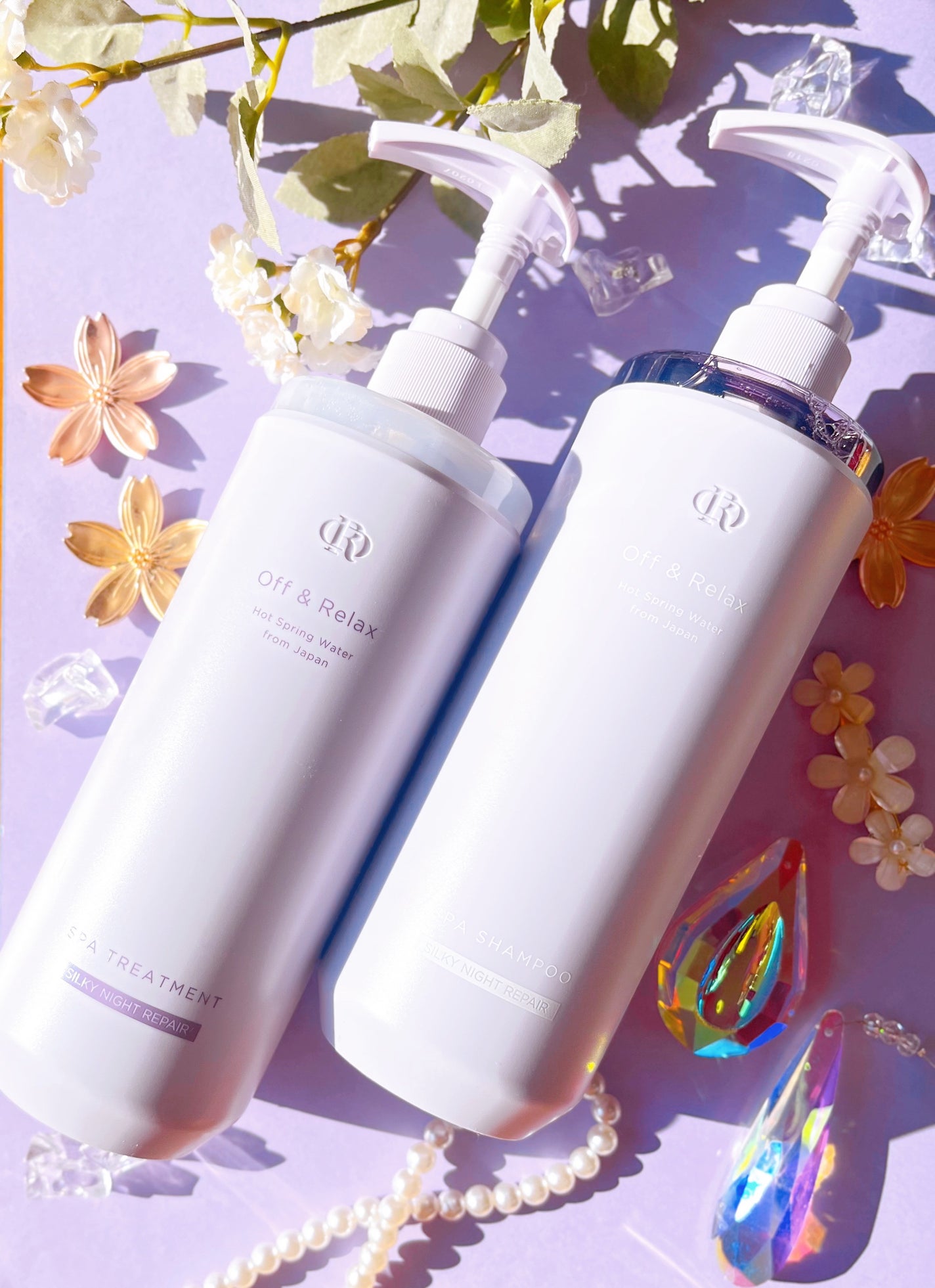 OR スパ・シャンプー/ヘアトリートメント シルキーナイトリペア/Off&Relax/市販シャンプーを使ったクチコミ(1枚目)