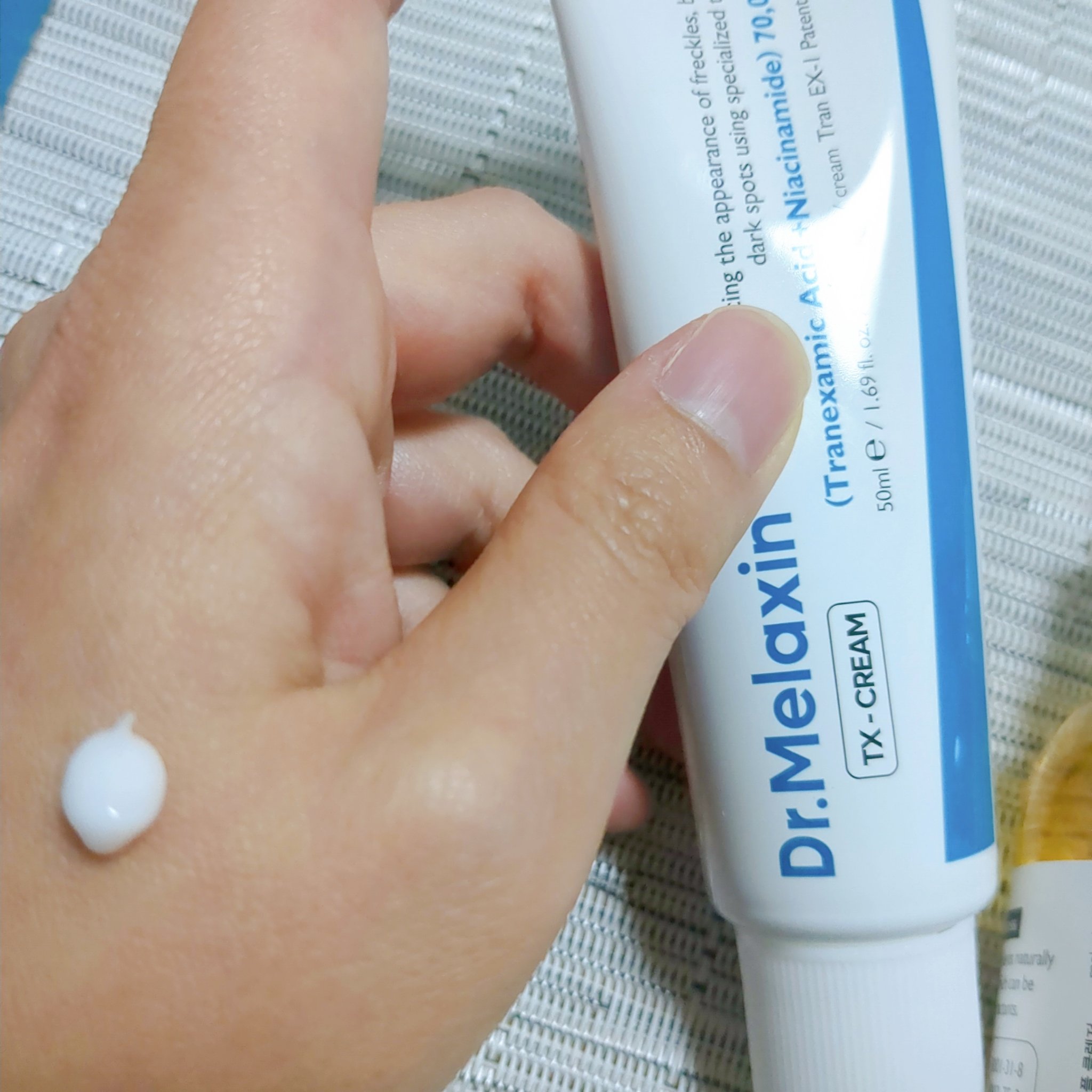 TXアンプルRX＋TXクリーム/Dr.Melaxin/スキンケアキットを使ったクチコミ（3枚目）