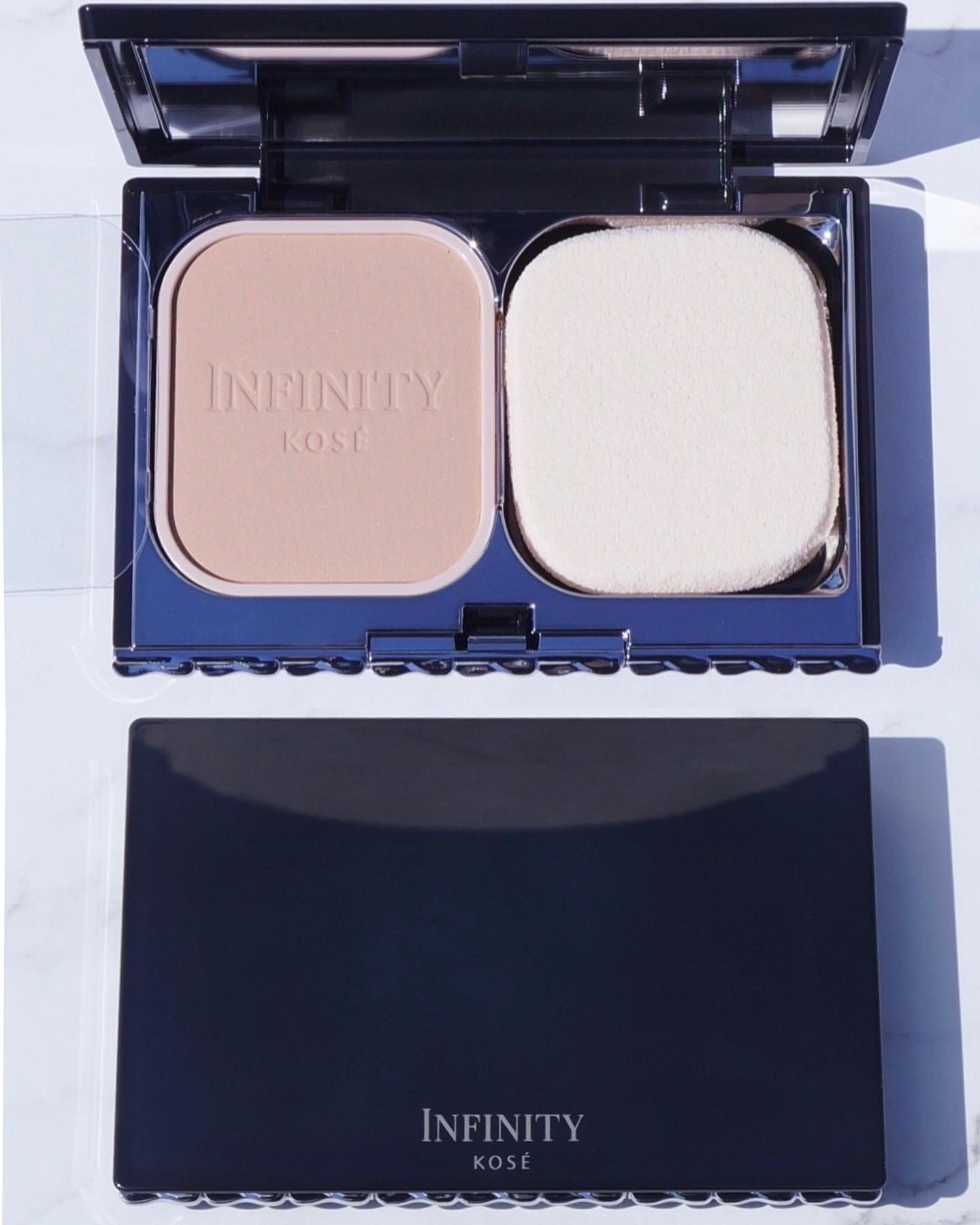 スキンルミナンス ファンデーション/インフィニティ/パウダーファンデーションを使ったクチコミ（3枚目）