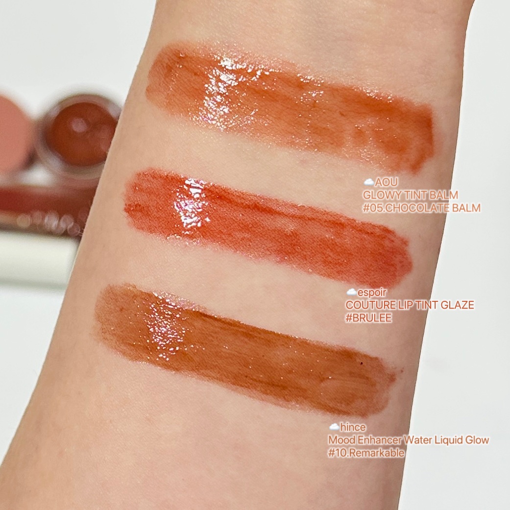 ムードインハンサーウォーターリキッドグロウ/hince/口紅を使ったクチコミ（2枚目）