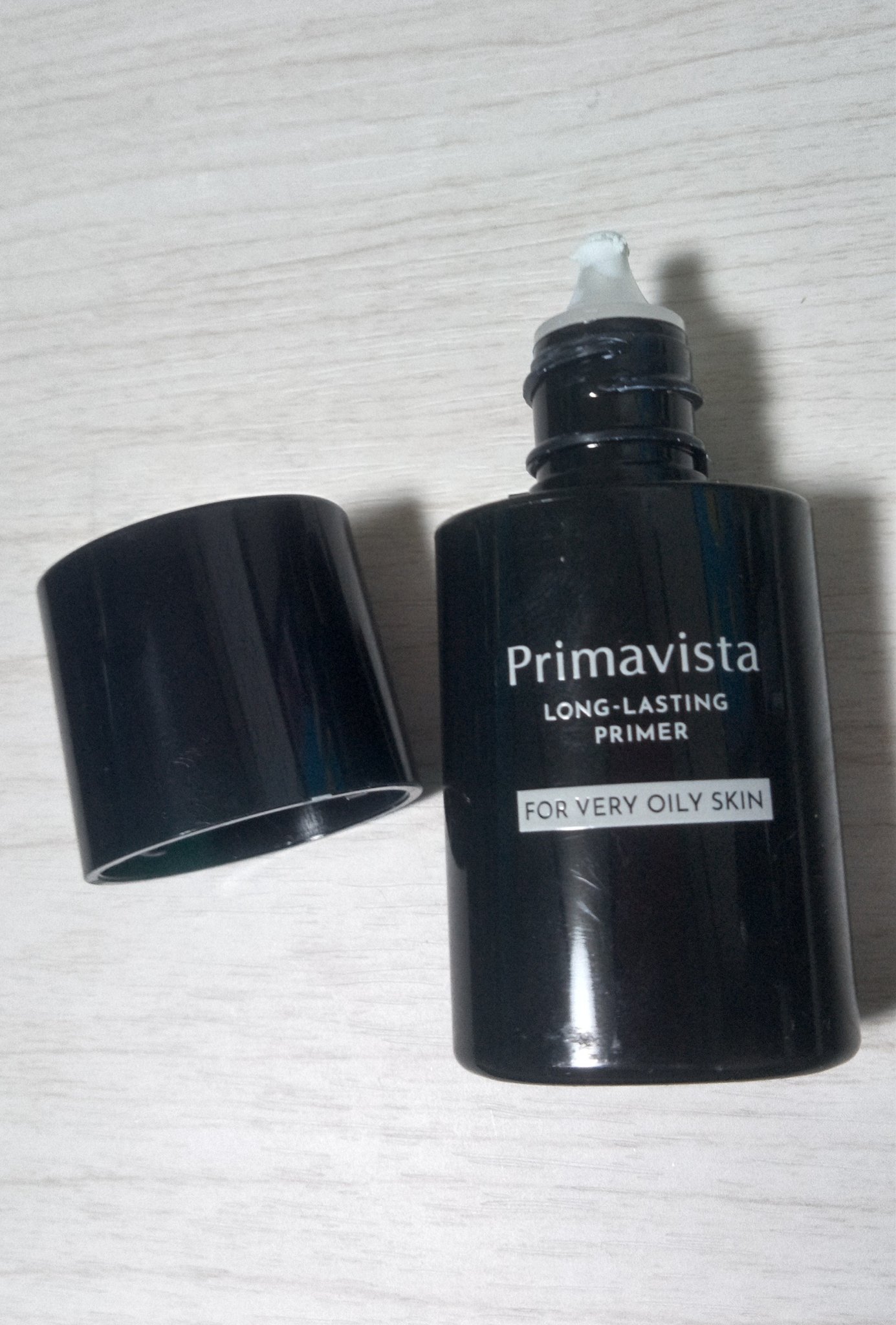 スキンプロテクトベース＜皮脂くずれ防止＞ 超オイリー肌用 トライアル(限定) 8.5ml/プリマヴィスタ/化粧下地を使ったクチコミ（1枚目）