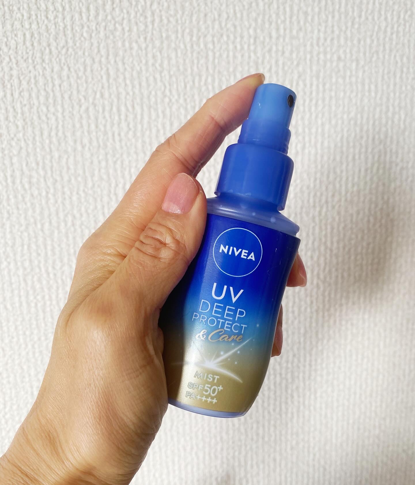 ニベアUV ディーププロテクト＆ケア ミルクミスト/ニベア/日焼け止めミスト・スプレーを使ったクチコミ（3枚目）