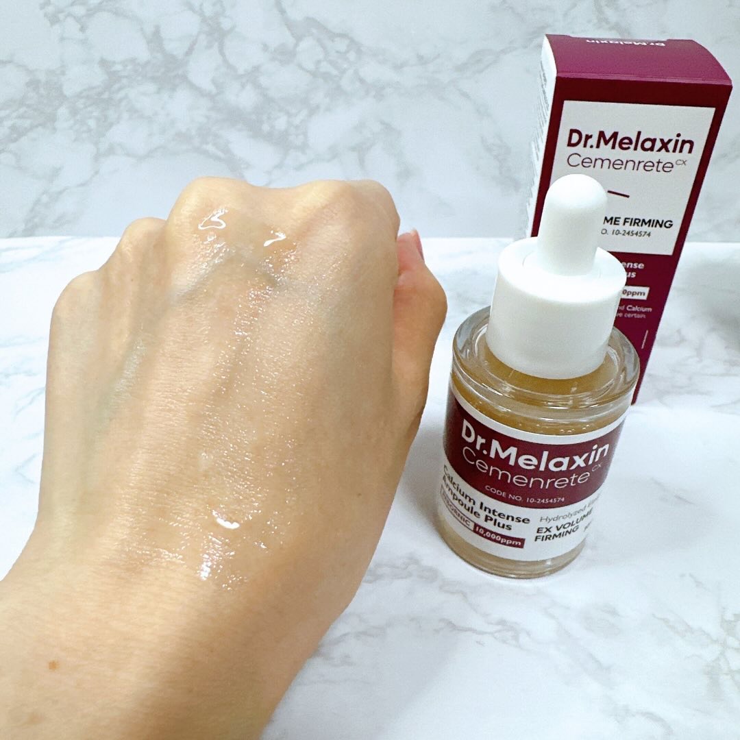 セメンリトカルシウムアンプル+セメンリトカルシウムクリーム/Dr.Melaxin/スキンケアキットを使ったクチコミ（3枚目）