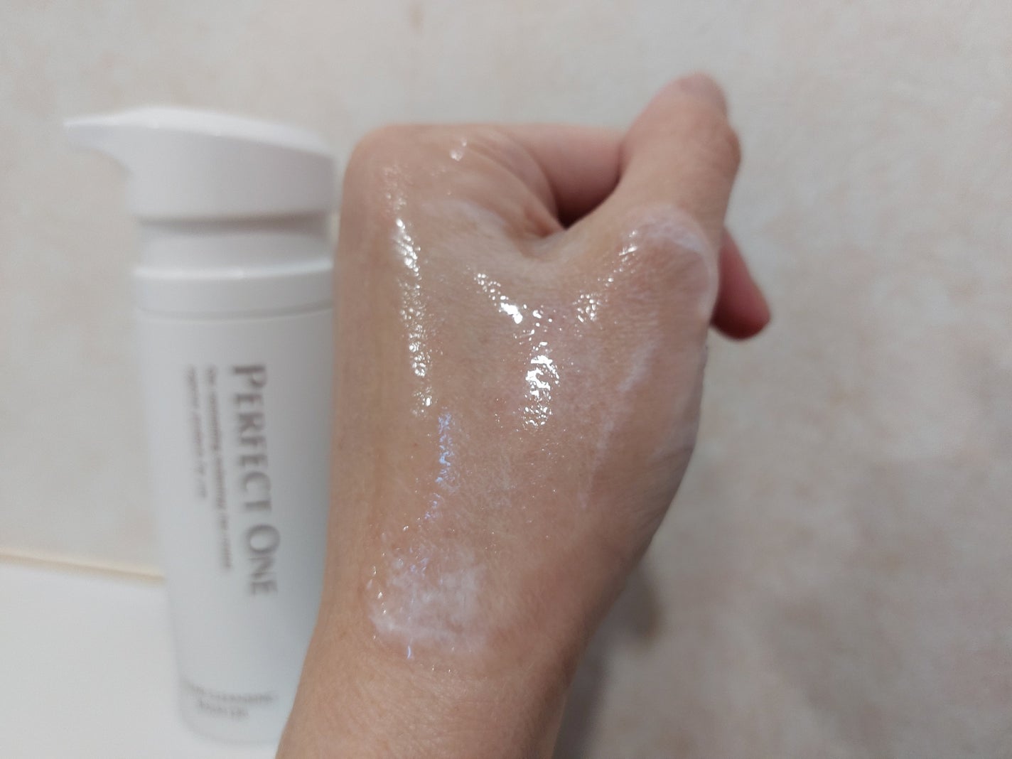 パーフェクトワン クリアクレンジングバームオイル/パーフェクトワン/クレンジングバームを使ったクチコミ(4枚目)