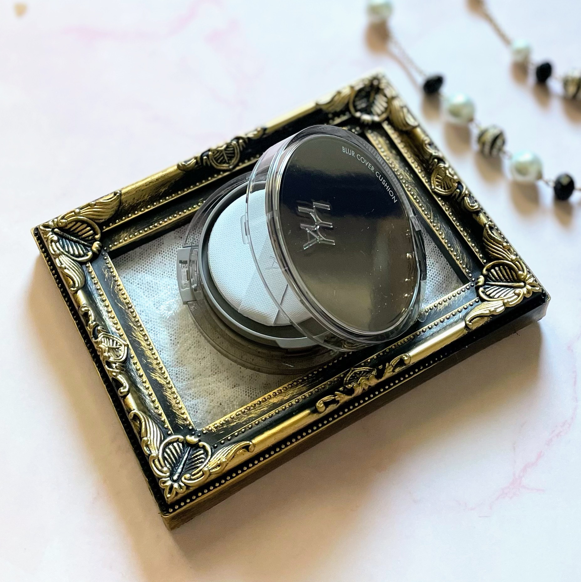 ブラーカバークッション/LUNA/クッションファンデーションを使ったクチコミ（1枚目）