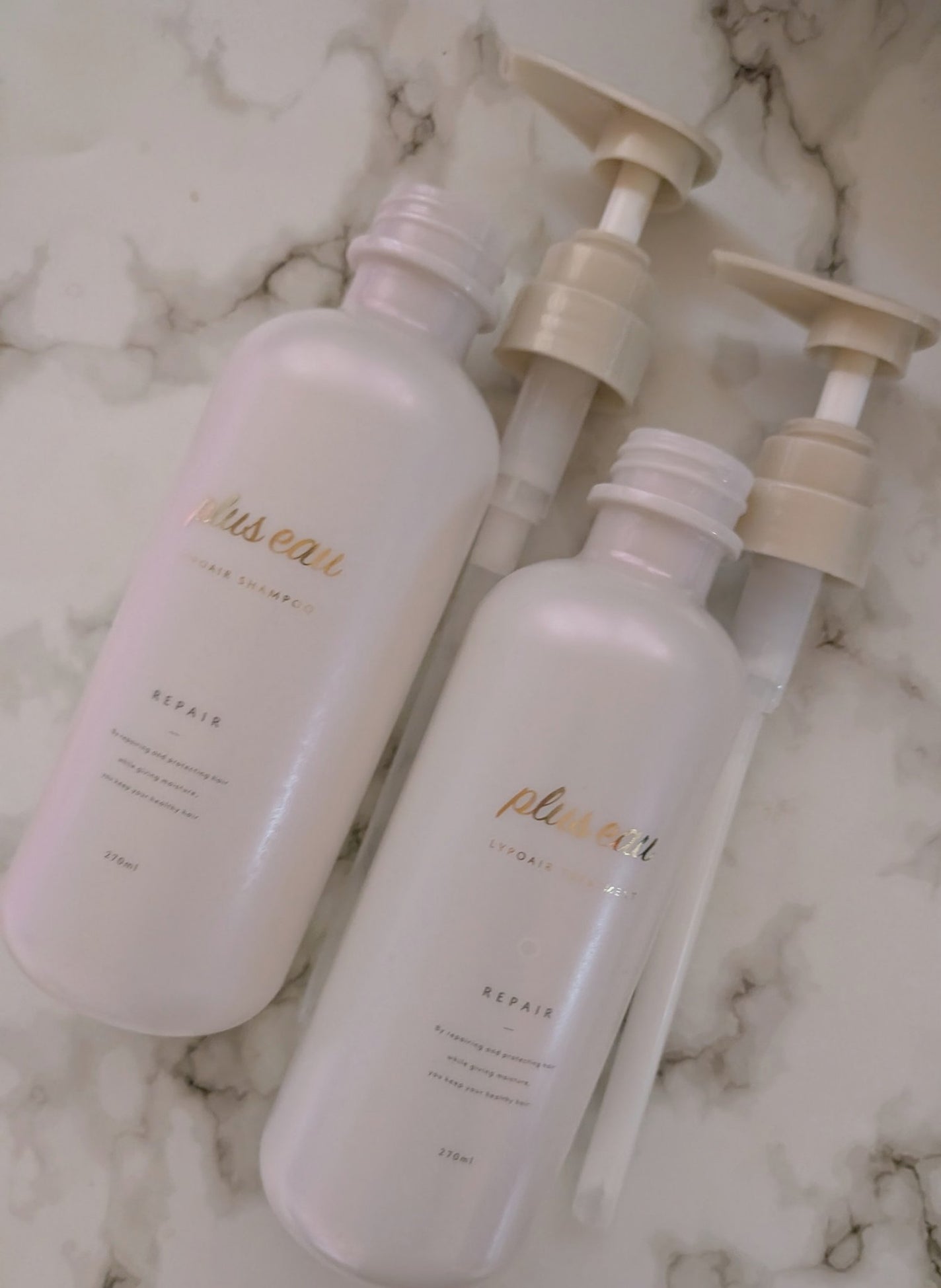 リポアシャンプー/リポアトリートメント/plus eau/市販シャンプーを使ったクチコミ(1枚目)