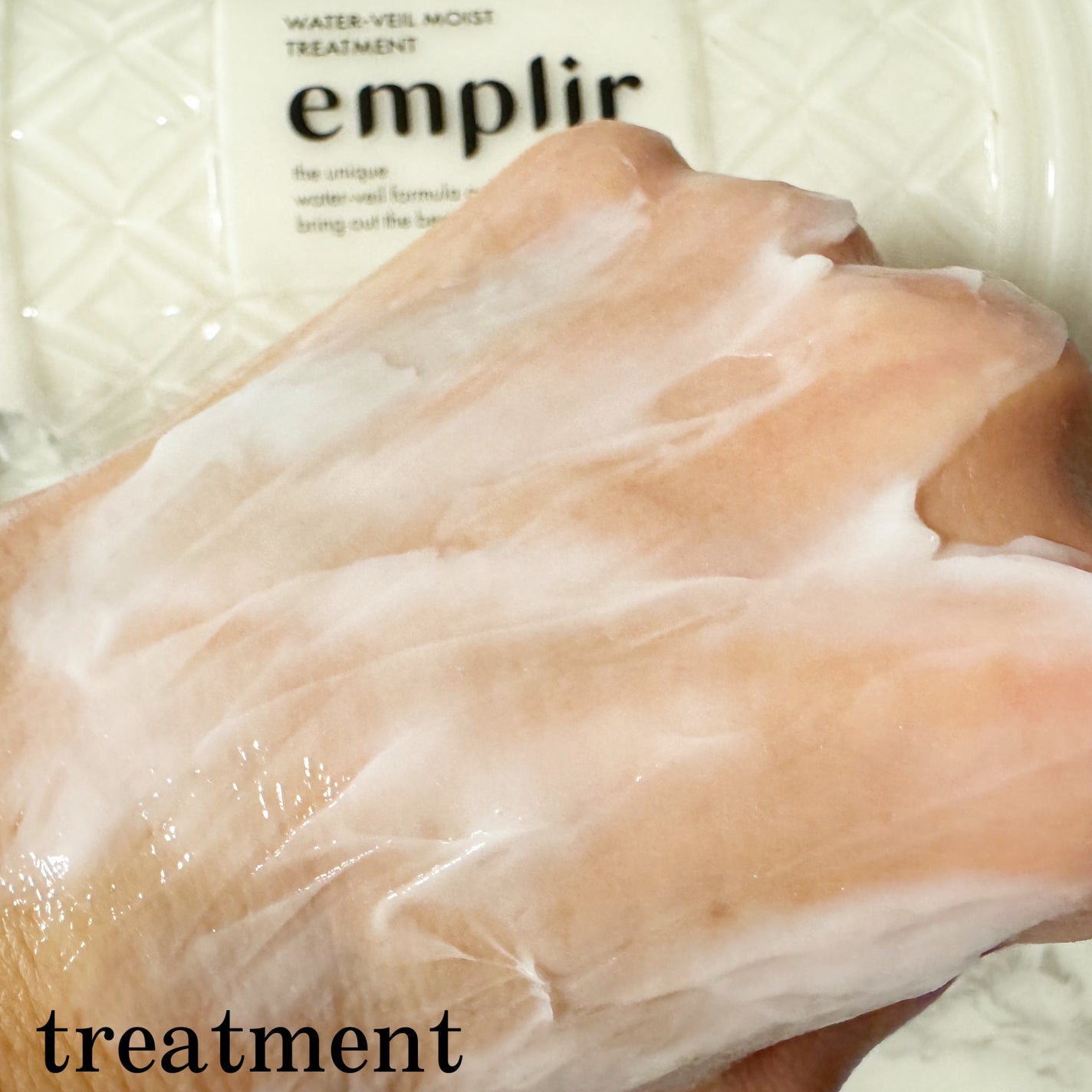 ウォーターベール モイストシャンプー/トリートメント/emplir/市販シャンプーを使ったクチコミ(5枚目)