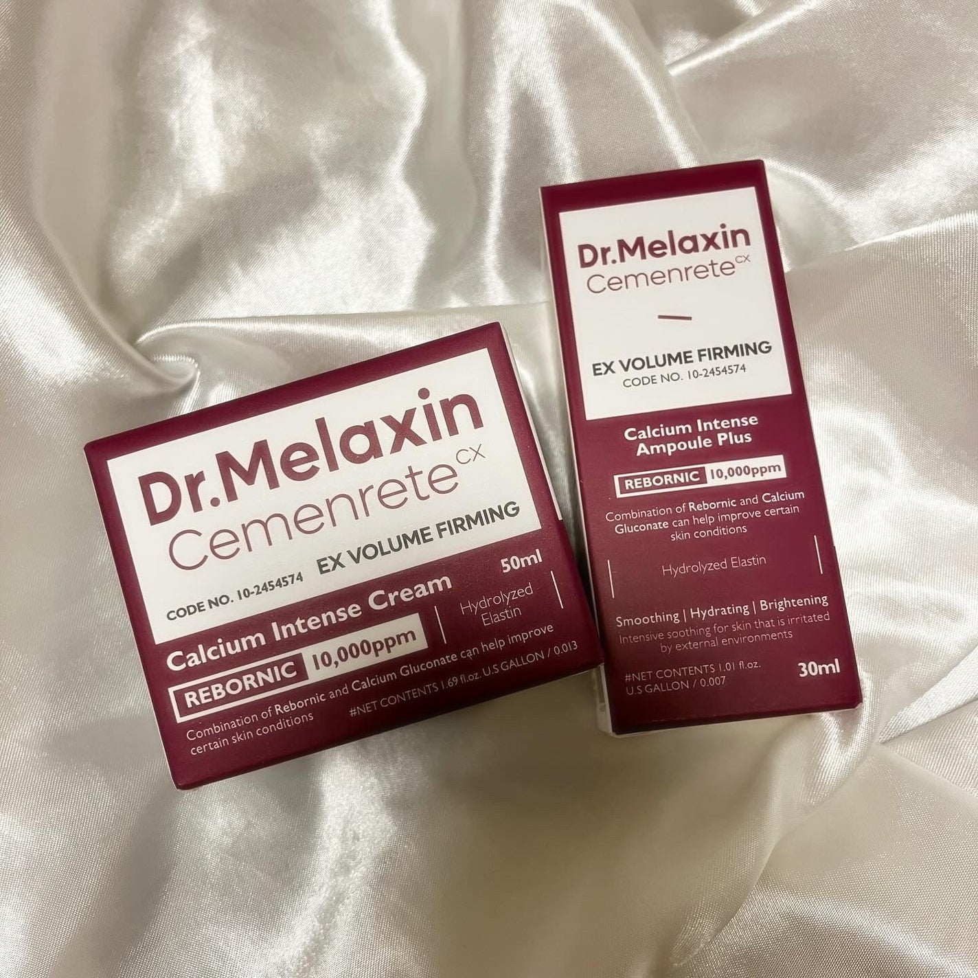 セメンリトカルシウムアンプル+セメンリトカルシウムクリーム/Dr.Melaxin/スキンケアキットを使ったクチコミ(2枚目)