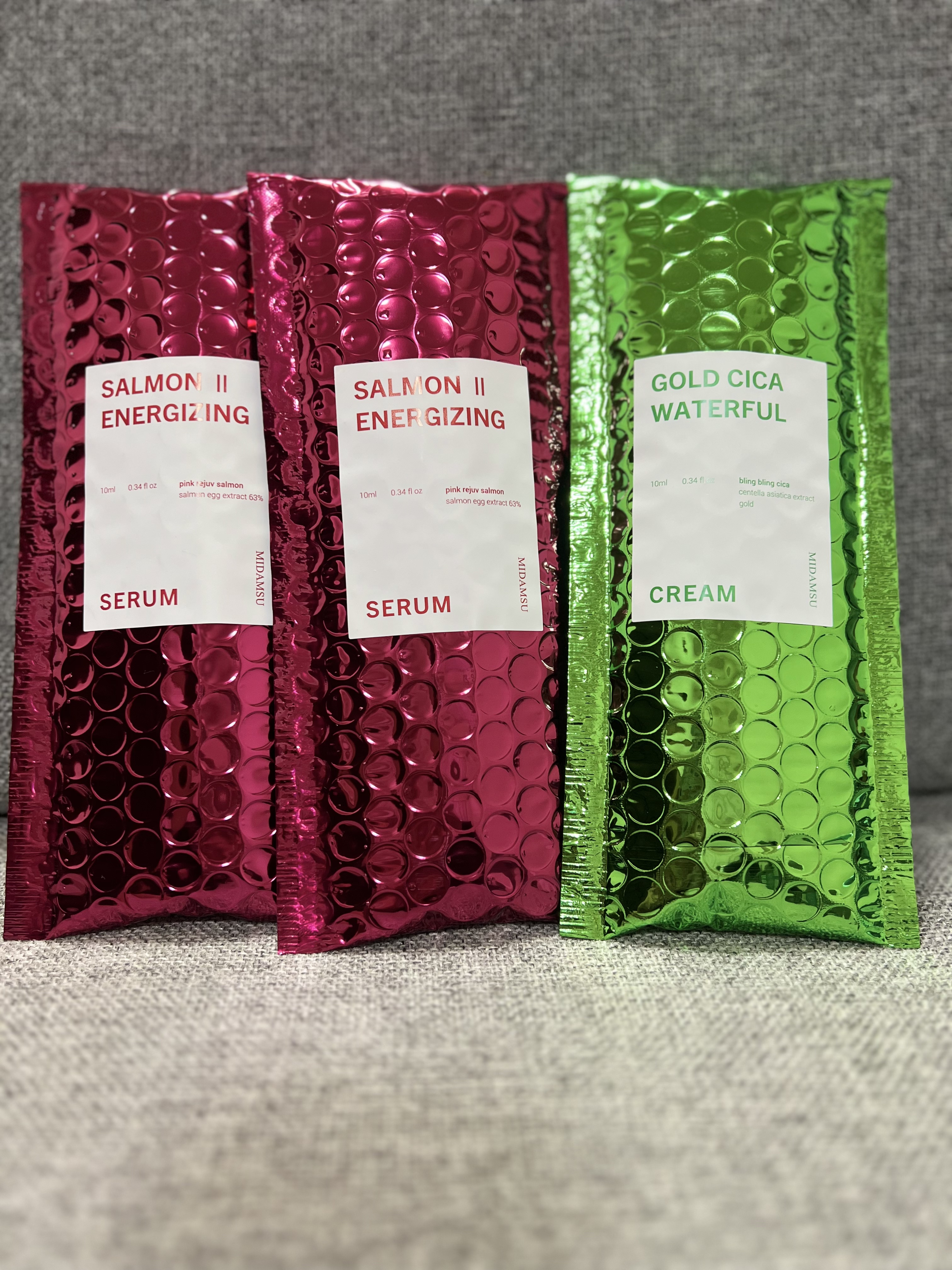 サーモンIIエナジャイジングセラム/MIDAMSU/美容液を使ったクチコミ（1枚目）