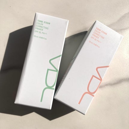 トーンステインカラーコレクティングプライマー/VDL/化粧下地を使ったクチコミ(7枚目)