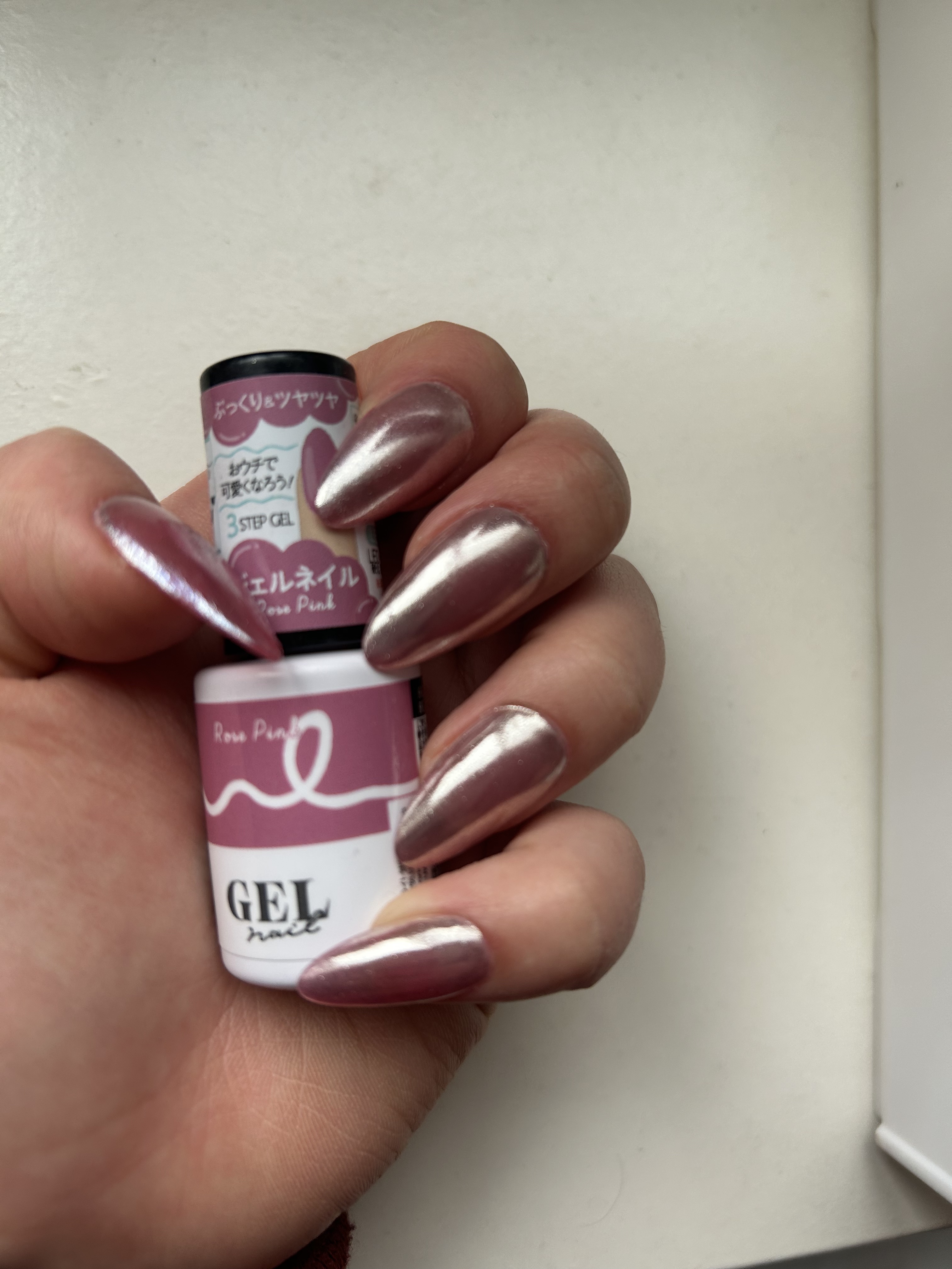 ミラーネイルパウダー/DAISO/ネイル用品を使ったクチコミ（3枚目）