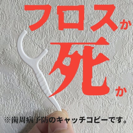 フロス&ピック/DAISO/デンタルフロス・歯間ブラシを使ったクチコミ(1枚目)