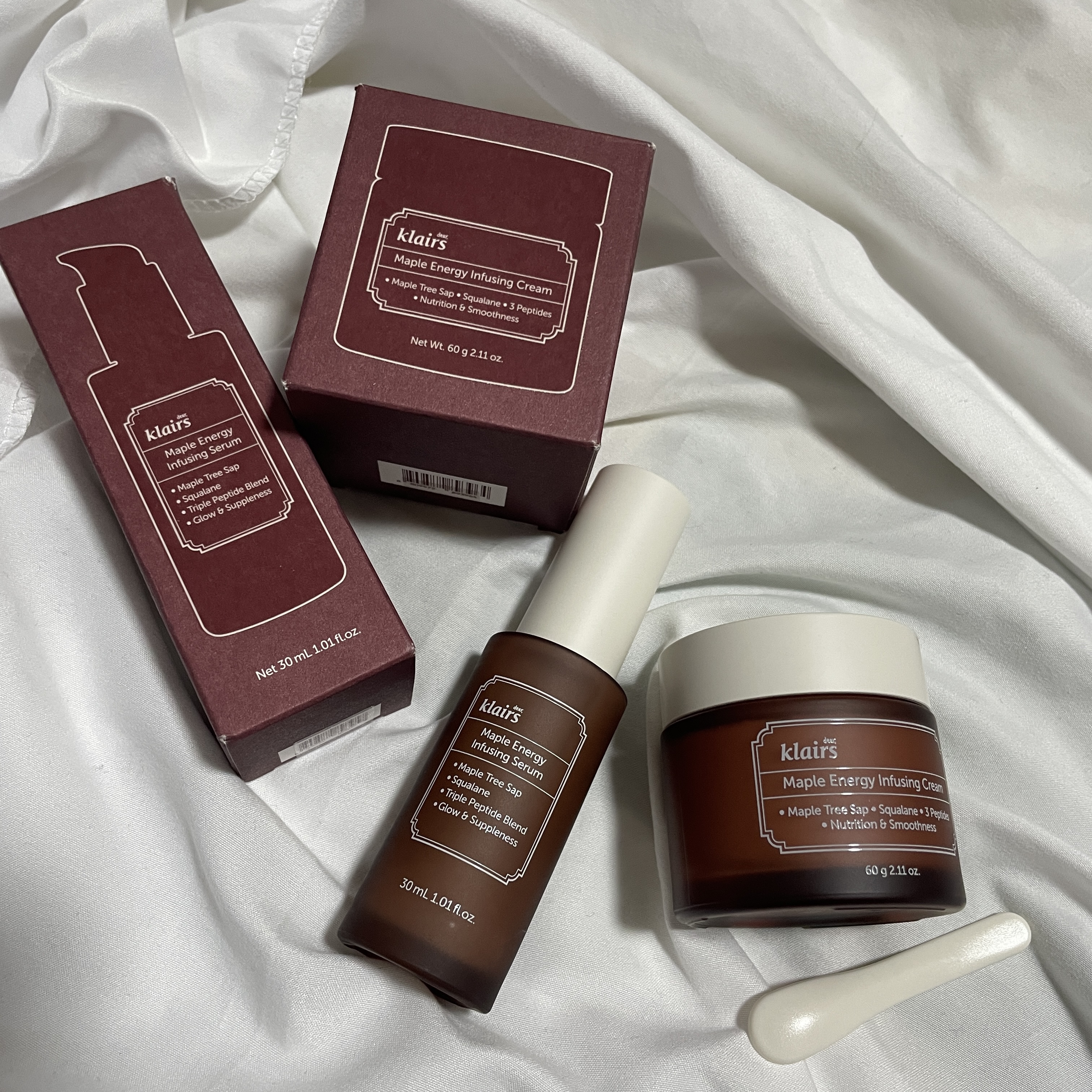 メープルエナジーインフュージングクリーム/Klairs/フェイスクリームを使ったクチコミ（1枚目）