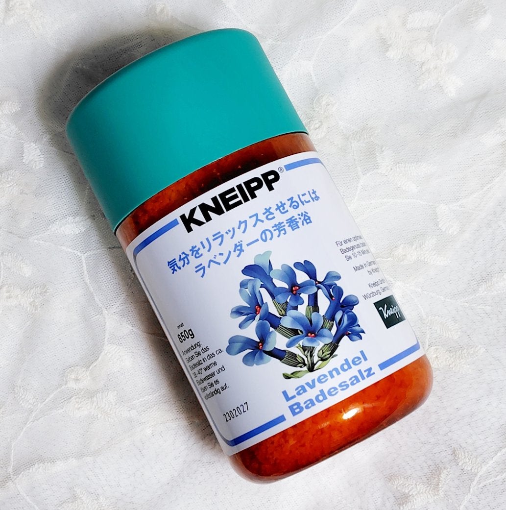 クナイプ バスソルト ラベンダーの香り/クナイプ/無機塩系入浴剤を使ったクチコミ(1枚目)