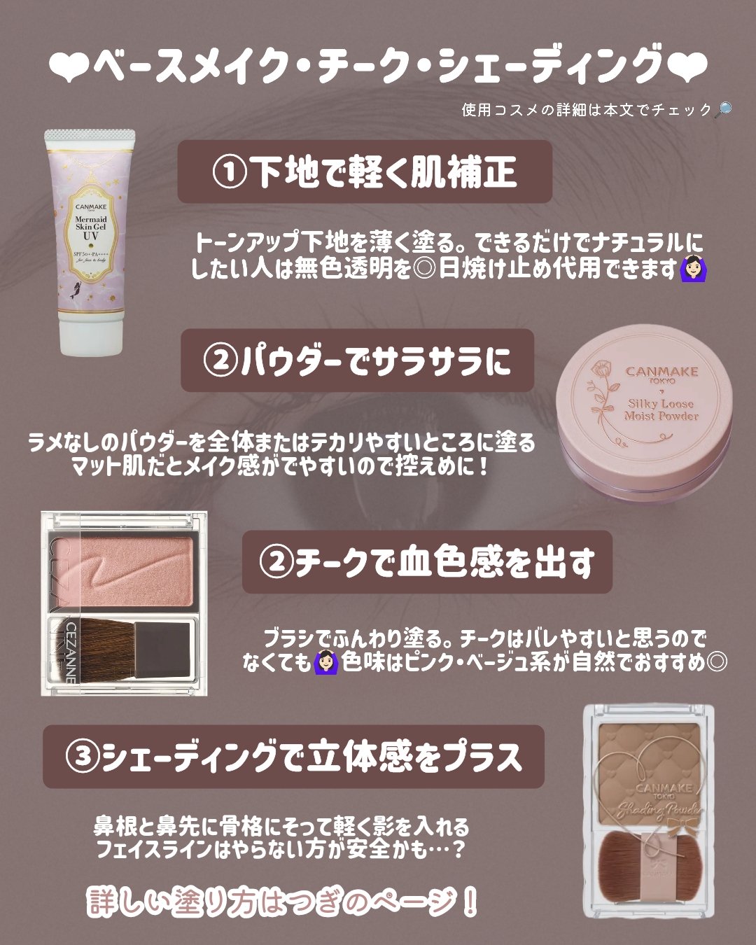 マーメイドスキンジェルUV/キャンメイク/日焼け止めジェルを使ったクチコミ（2枚目）