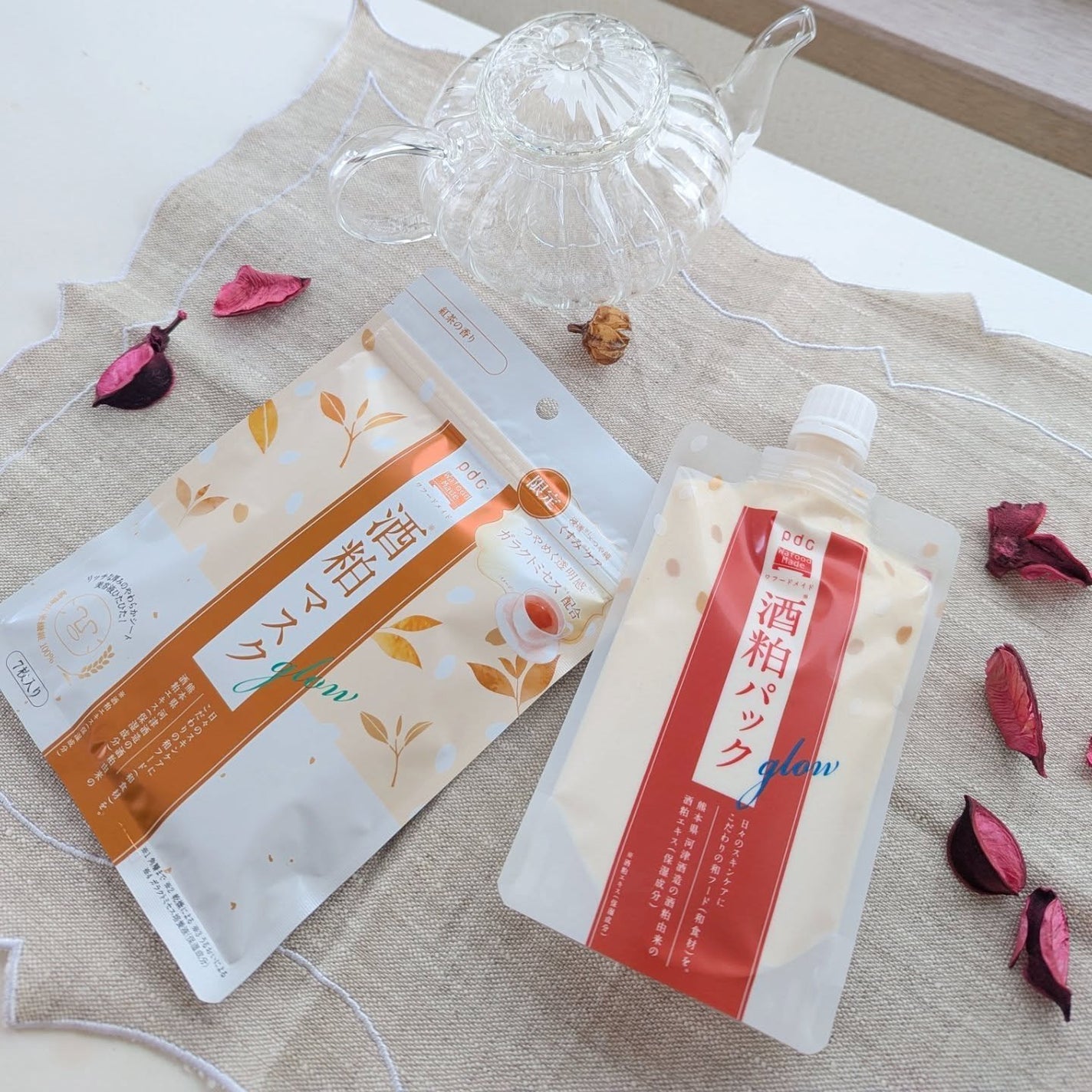 ワフードメイド 酒粕パック グロー/pdc/洗い流すパック・マスクを使ったクチコミ(7枚目)