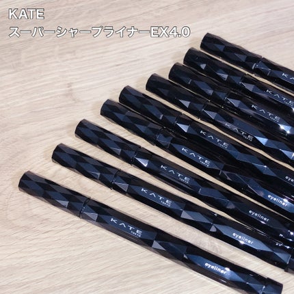 スーパーシャープライナーEX4.0/KATE/リキッドアイライナーを使ったクチコミ(1枚目)