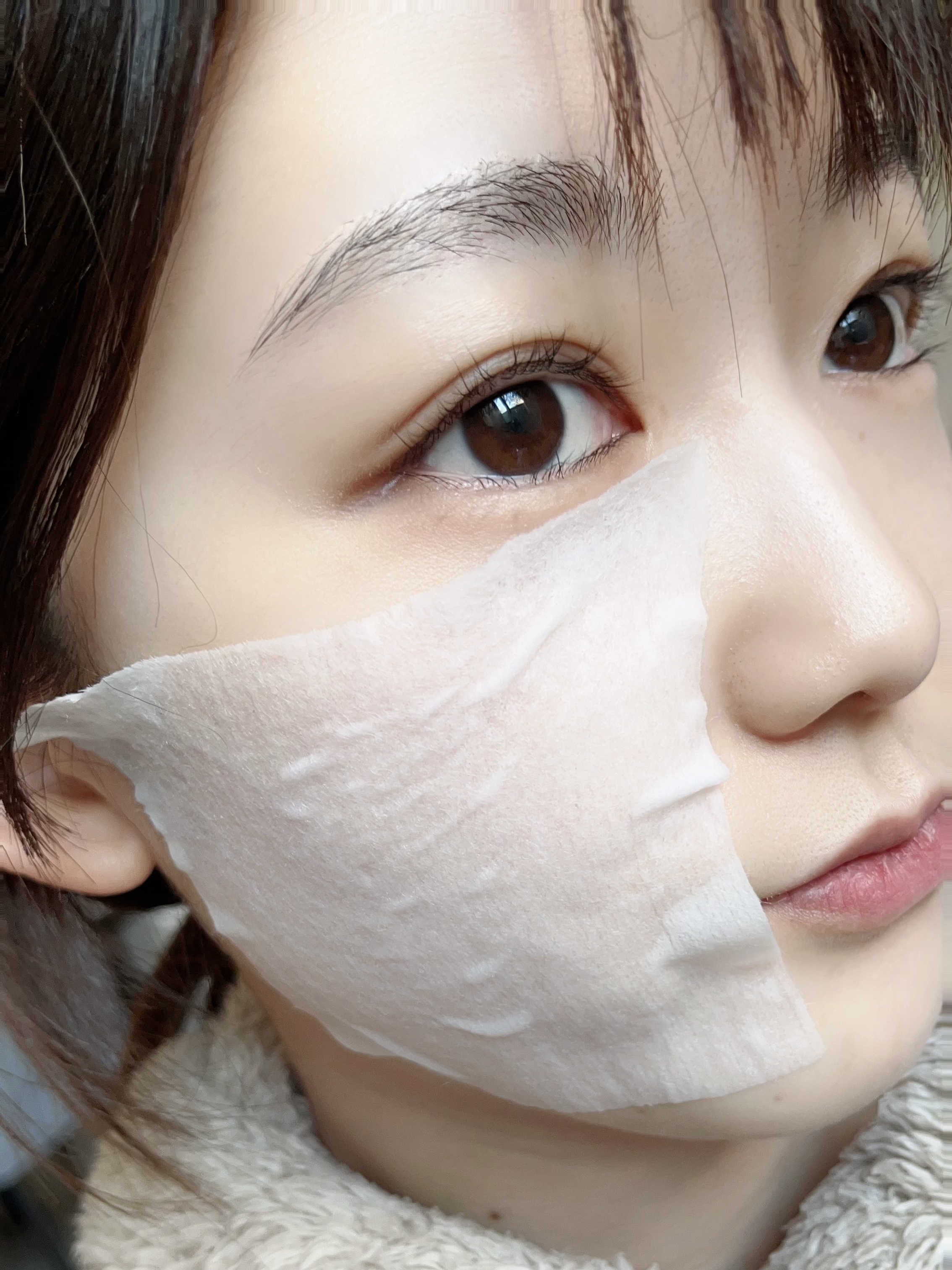 ワフードメイド　発酵酒粕マスク　グロー　部分用/pdc/シートマスク・パックを使ったクチコミ（3枚目）