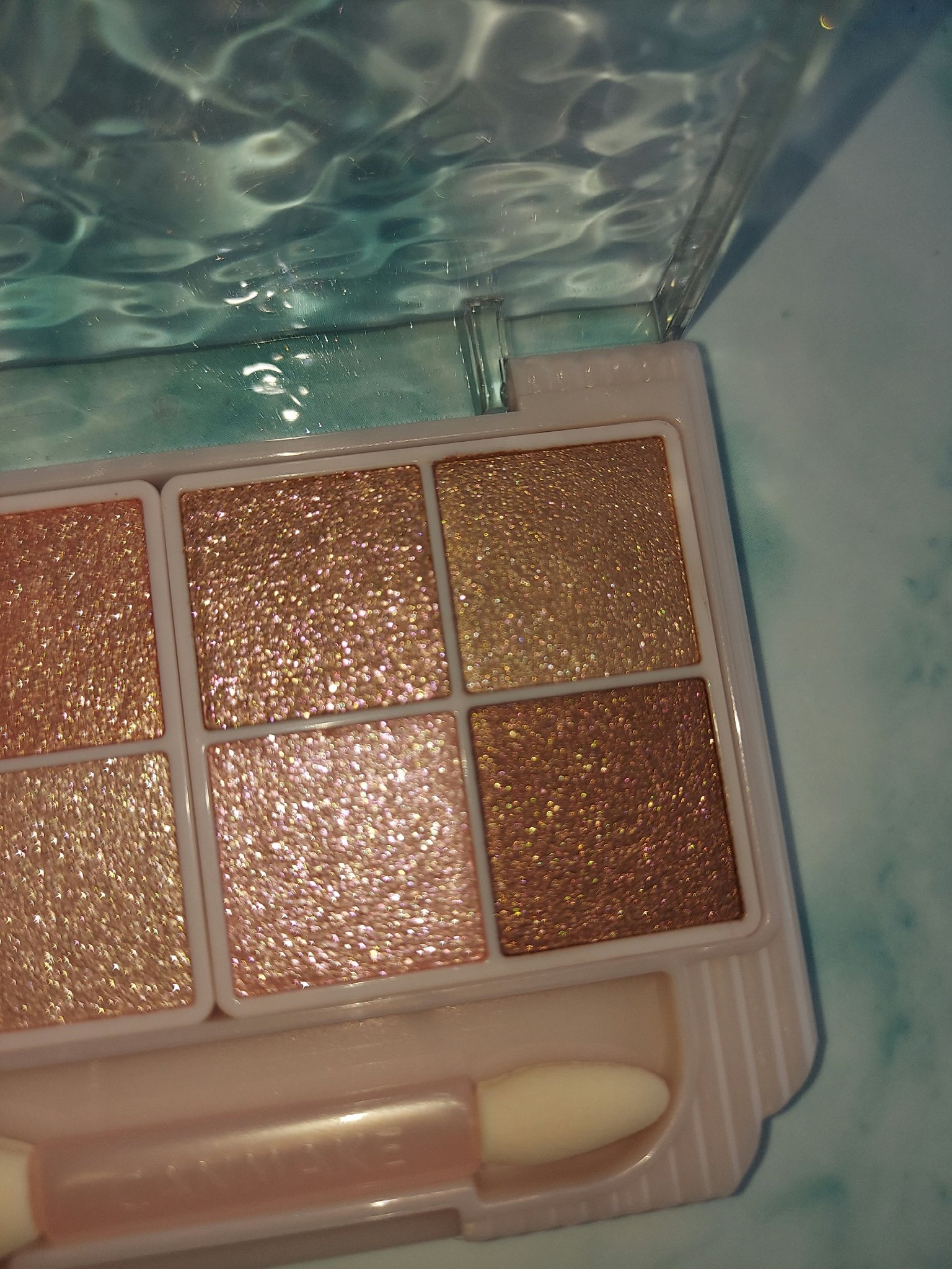 プティパレットアイズ（スパークリングタイプ）/キャンメイク/アイシャドウを使ったクチコミ（3枚目）