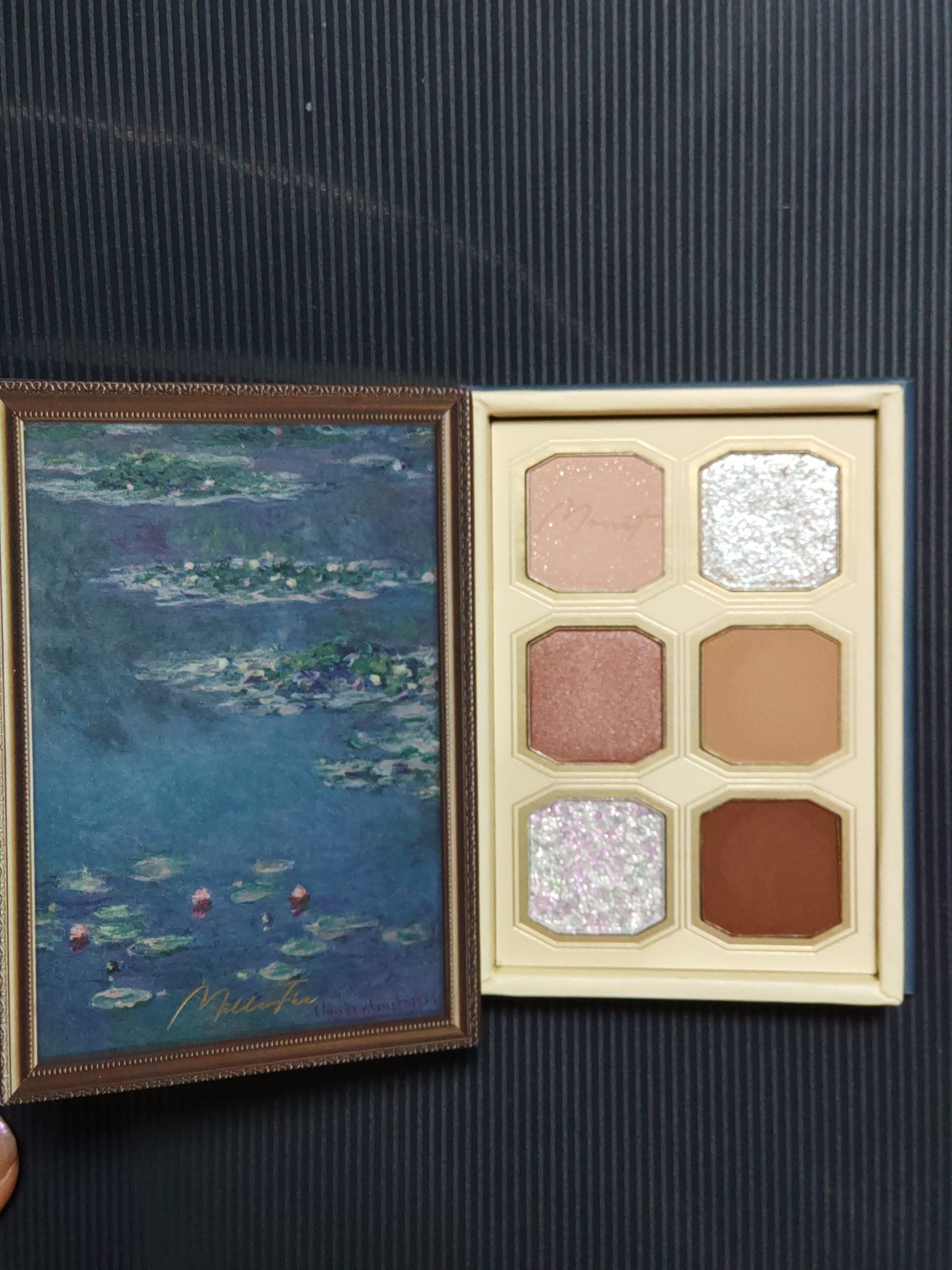 絵画アイシャドウパレット 06 睡蓮/MilleFée/アイシャドウパレットを使ったクチコミ（1枚目）