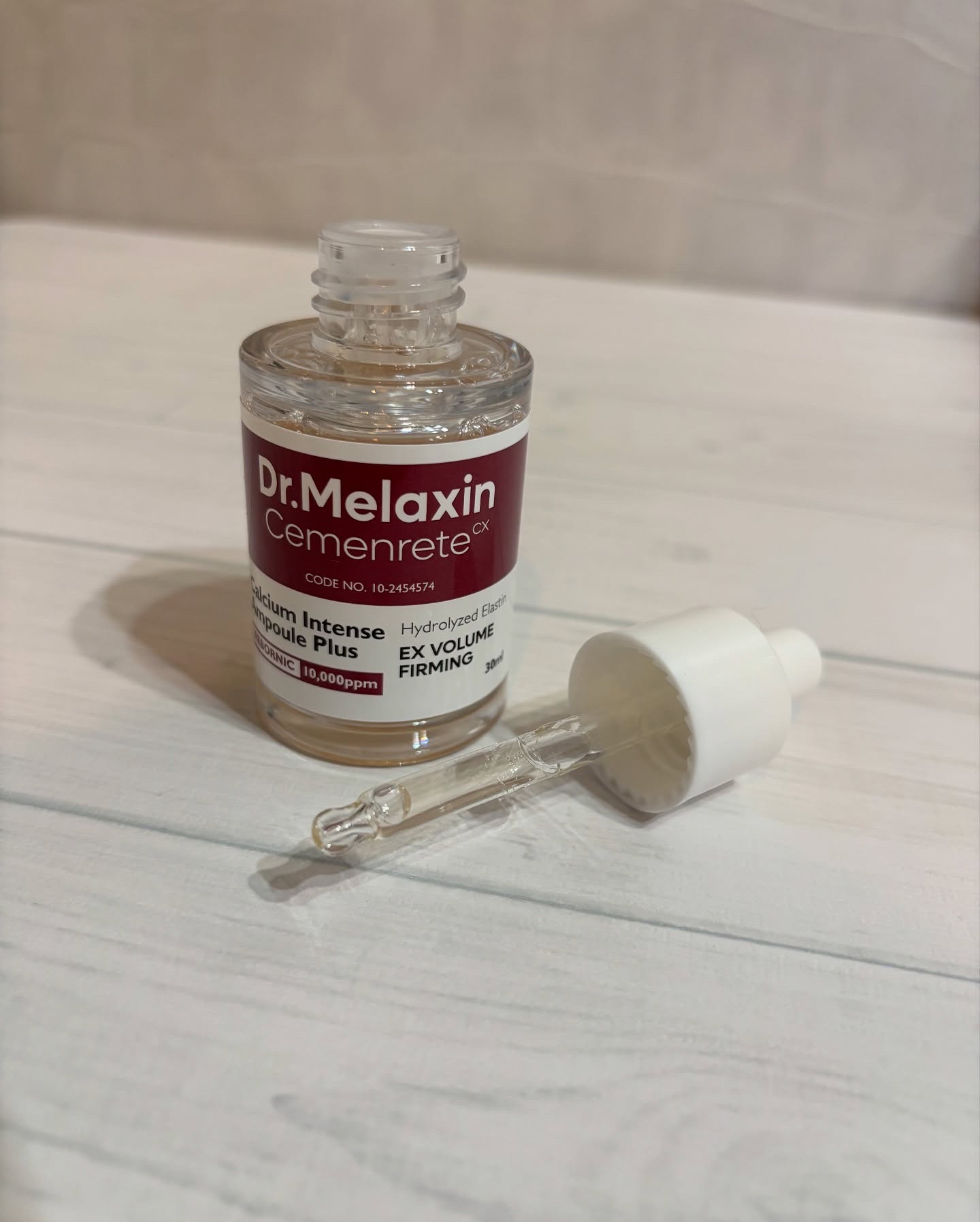 Cemenrete Calcium Intense Cream/Dr.Melaxin/フェイスクリームを使ったクチコミ（2枚目）