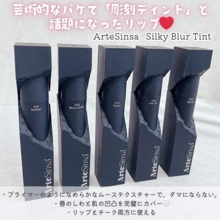 シルキーブラーティント/ArteSinsa/口紅を使ったクチコミ(2枚目)