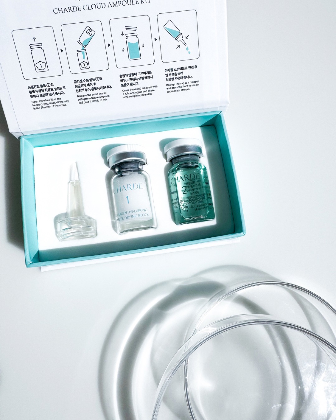 クラウドアンプル 1week キット/CHARDE/美容液を使ったクチコミ（1枚目）