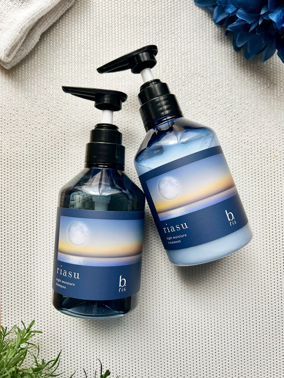 リアス ナイト モイスチャー シャンプー/トリートメント シトラスハーブの⾹り/riasu/市販シャンプーを使ったクチコミ（1枚目）