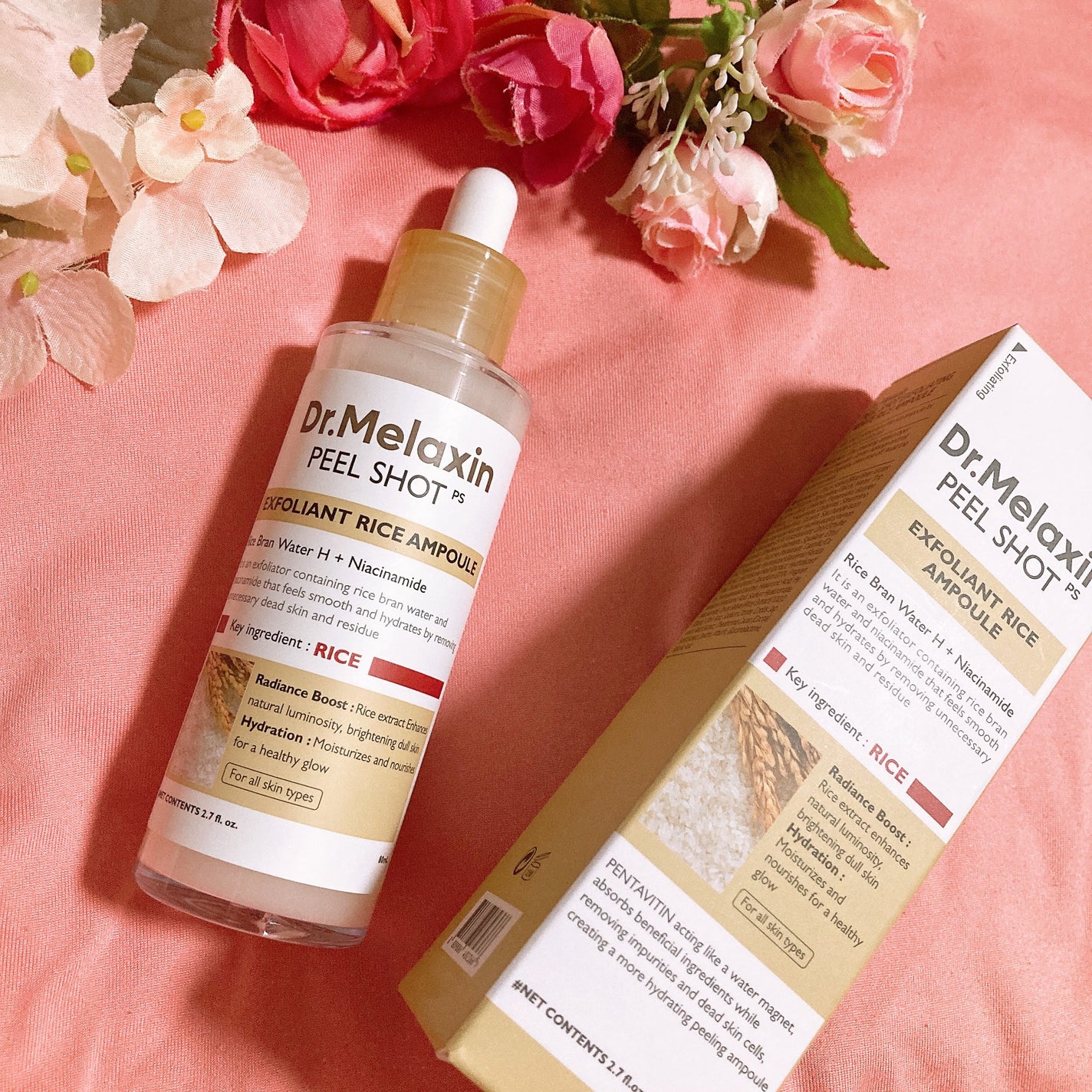 白米ピールショットゴマージュアンプル/Dr.Melaxin/美容液を使ったクチコミ(6枚目)