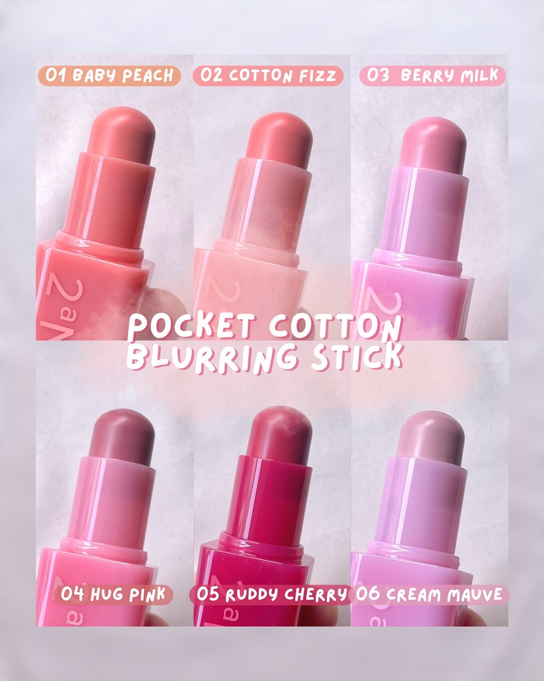 ポケットコットンブラーリングスティック/2aN/ジェル・クリームチークを使ったクチコミ（2枚目）