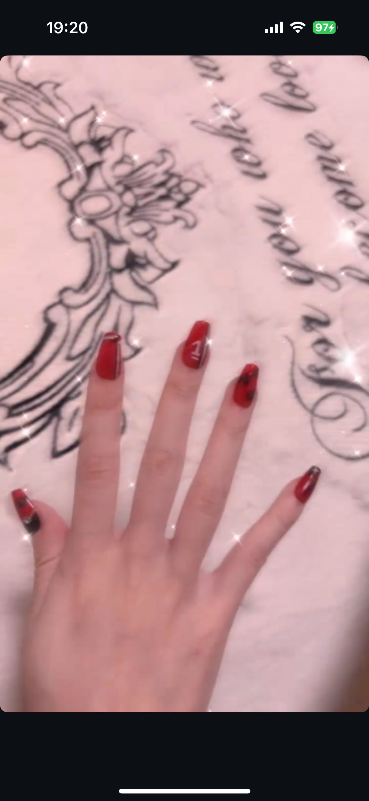 匿名希望 on LIPS 「お気に入りのセルフネイル💅✨️#セルフネイル#SHEIN#10..」(5枚目)