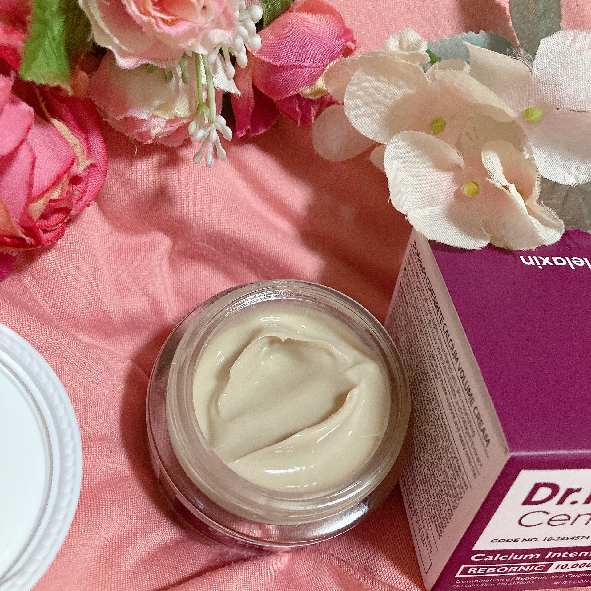 Cemenrete Calcium Intense Cream/Dr.Melaxin/フェイスクリームを使ったクチコミ（2枚目）
