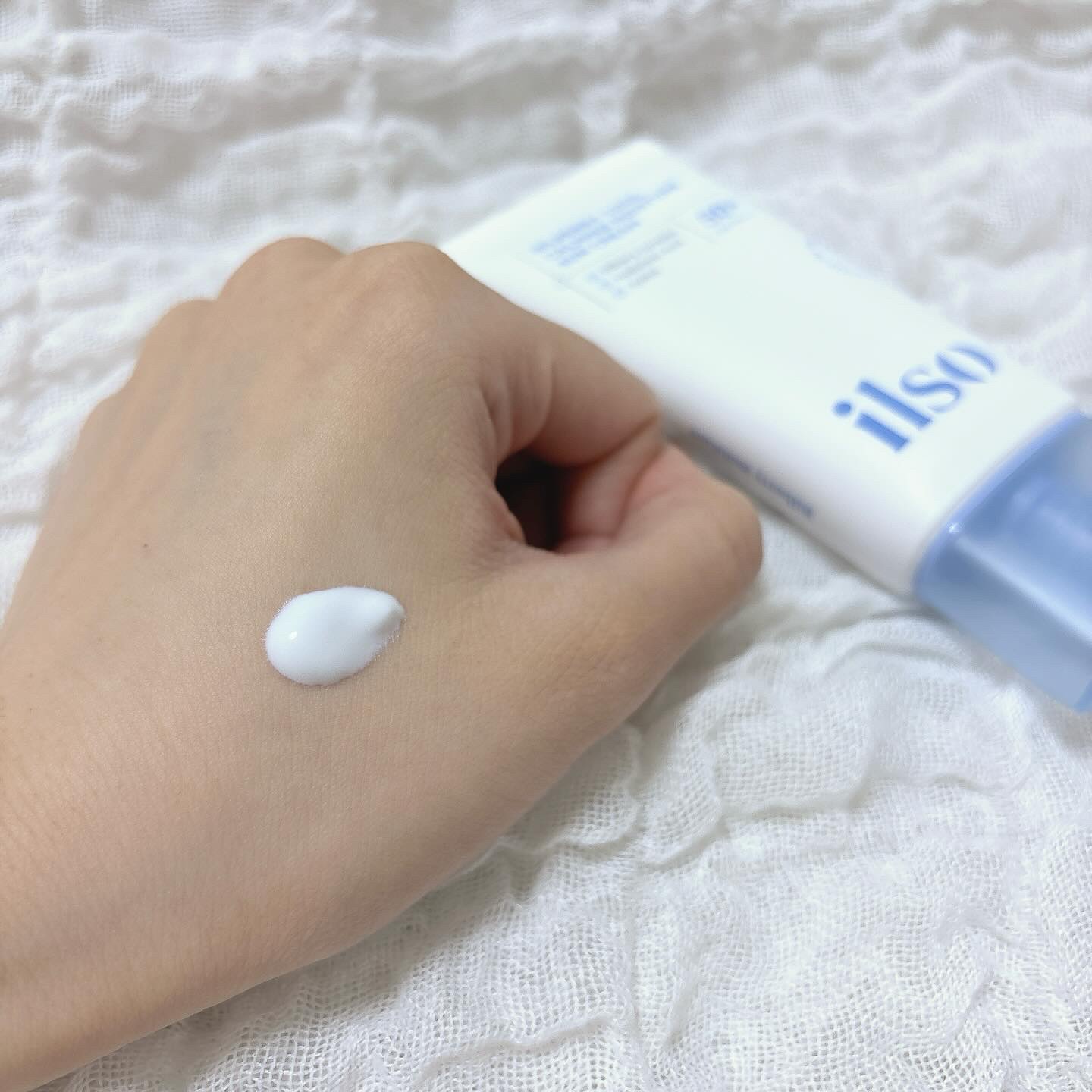 ビルベリークールカーミング水分日焼け止め/ilso/日焼け止めクリームを使ったクチコミ（2枚目）