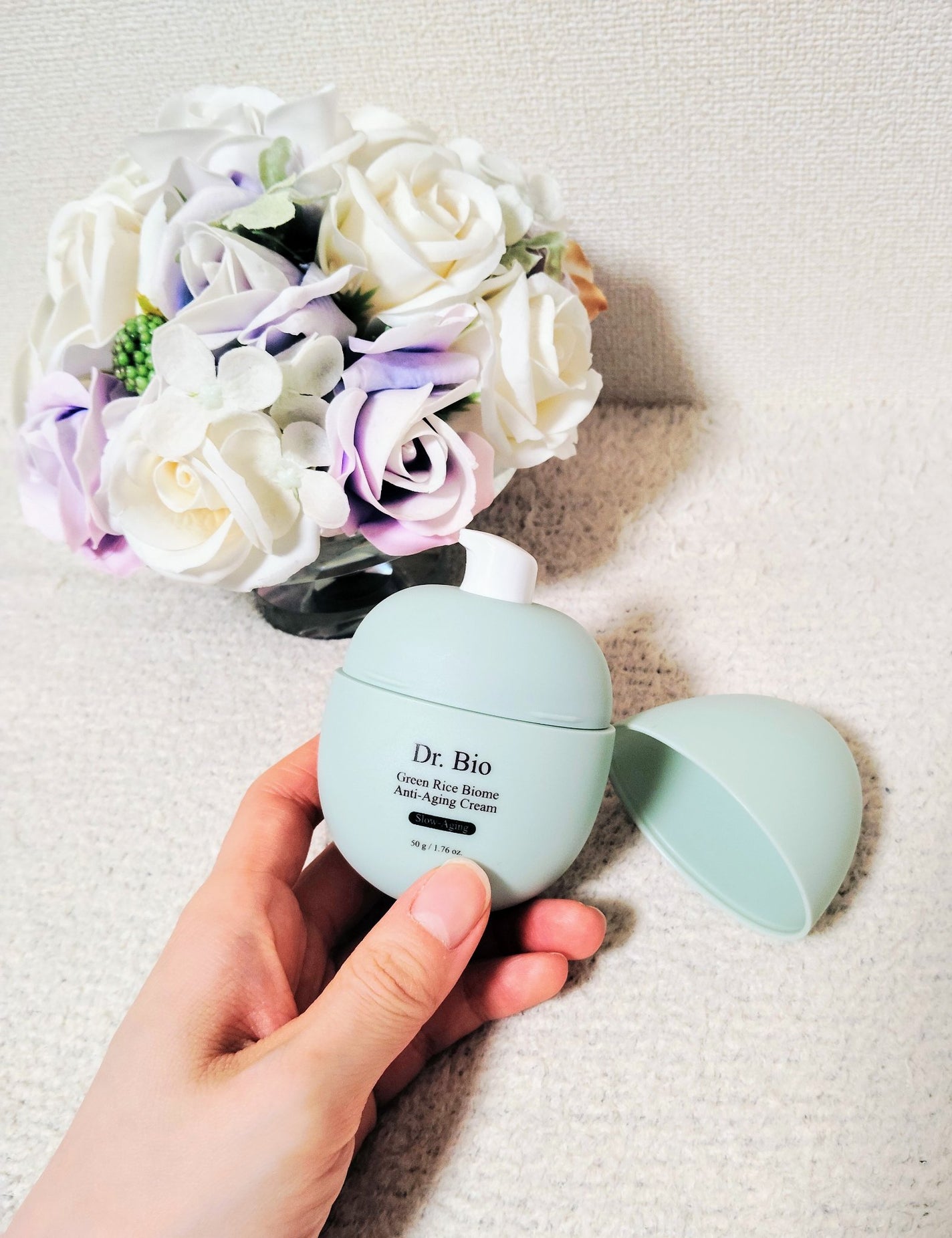 緑米ライスバイオーム™トーンアップ弾力クリーム/Dr.Bio/フェイスクリームを使ったクチコミ(3枚目)